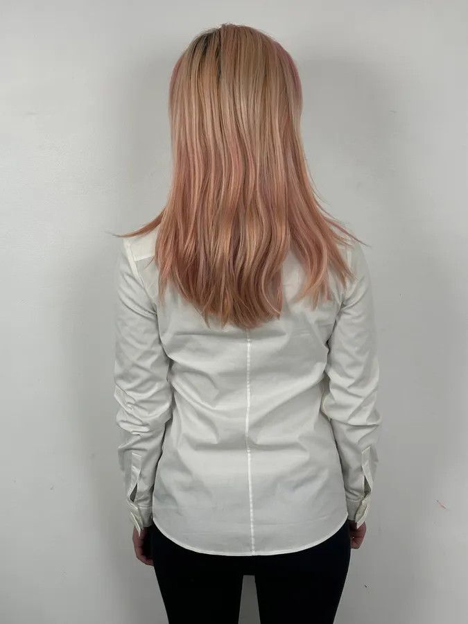 Gucci SS2008 Gucci White Web Stripe Shirt Size S / US 4 / IT 40 - 3 Thumbnail