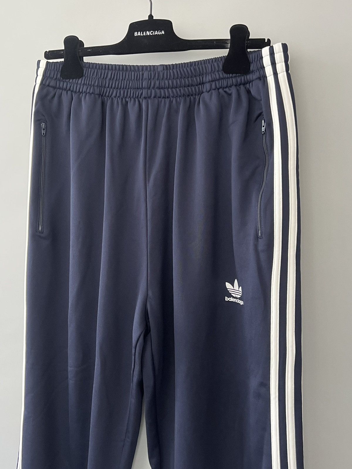 Adidas × Balenciaga 🍎RARE FIND 1.2K VALUE🍎 x Adidas Baggy Jersey Sweatpants Size US 32 / EU 48 - 2 Thumbnail