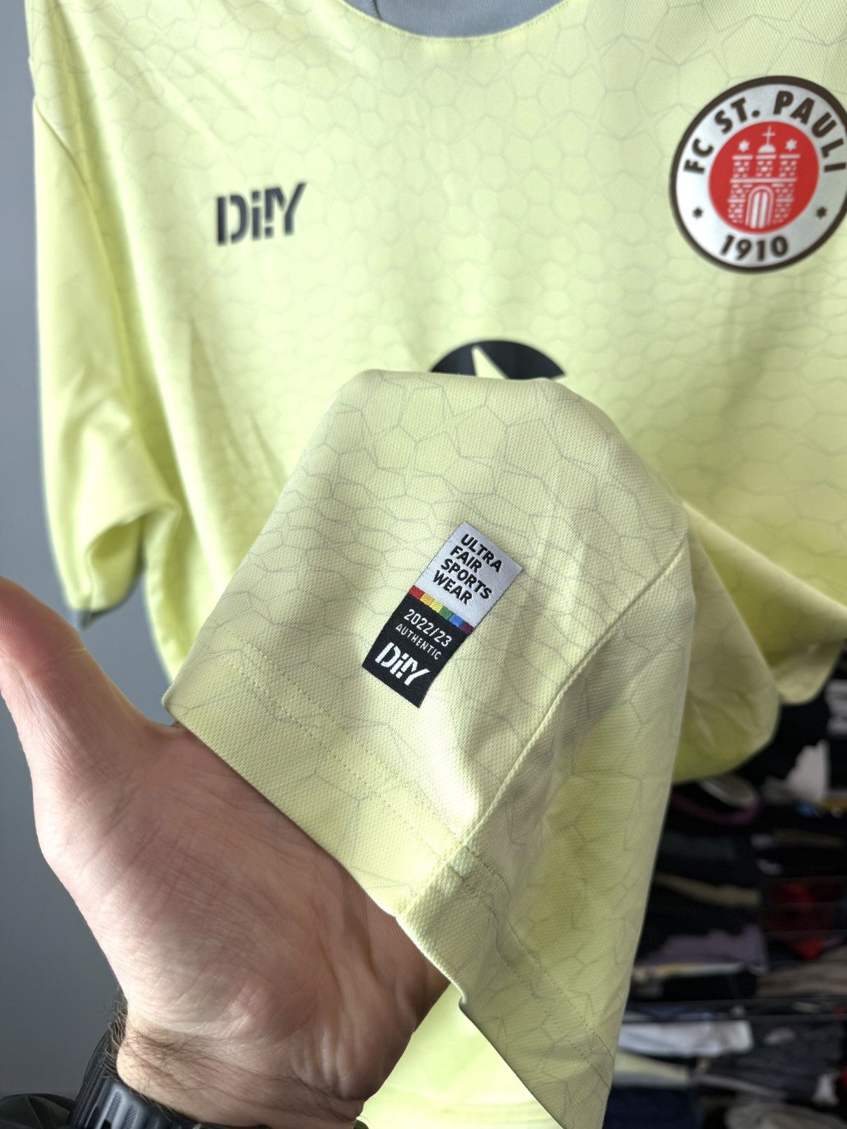 Vintage Fc St. Pauli Soccer Jersey T Shirt Size US M / EU 48-50 / 2 - 7 Thumbnail