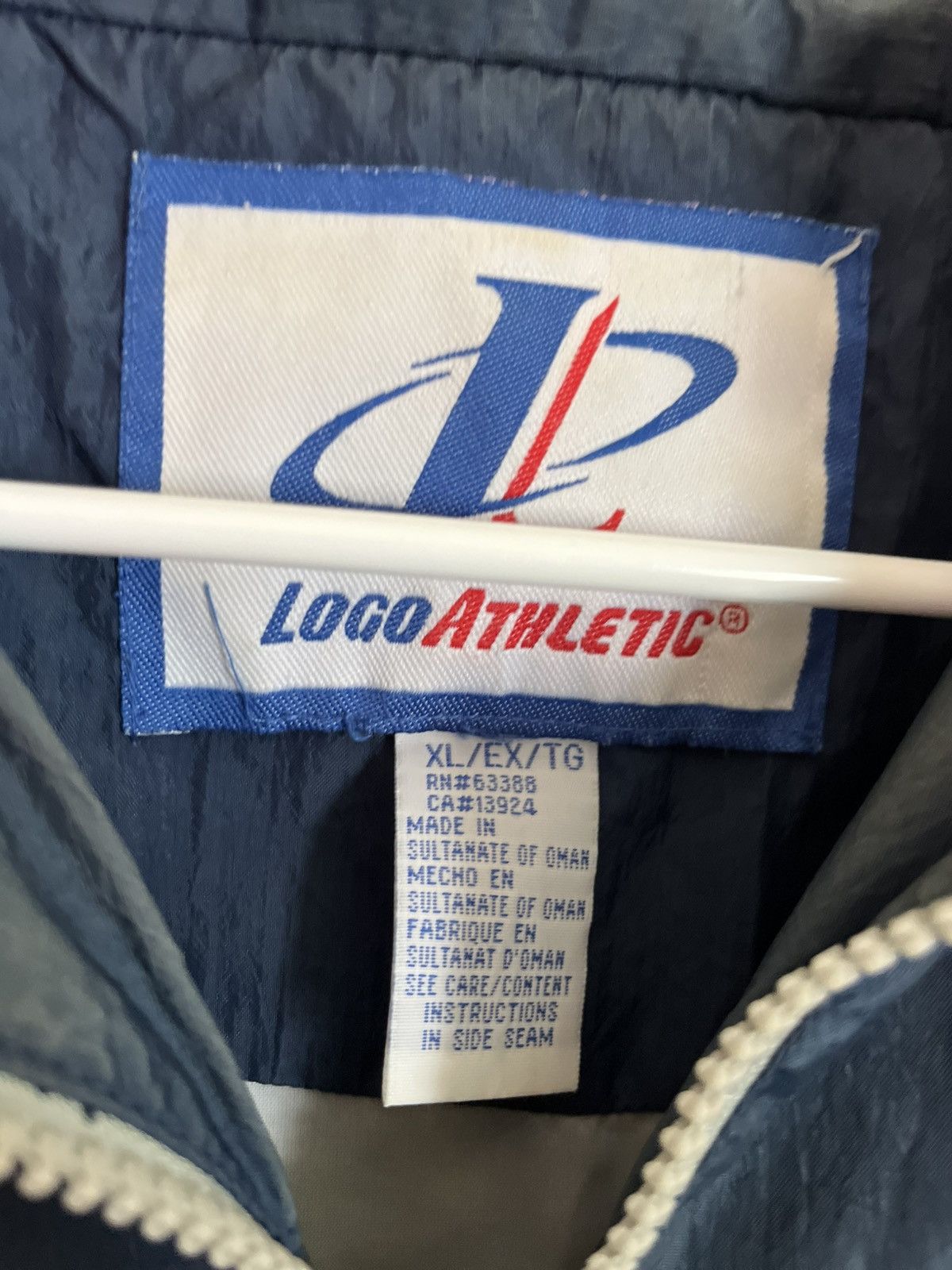 Logo Athletic vintage 90s cleveland indians logo athletic mlb windbreaker Size US XL / EU 56 / 4 - 2 Thumbnail