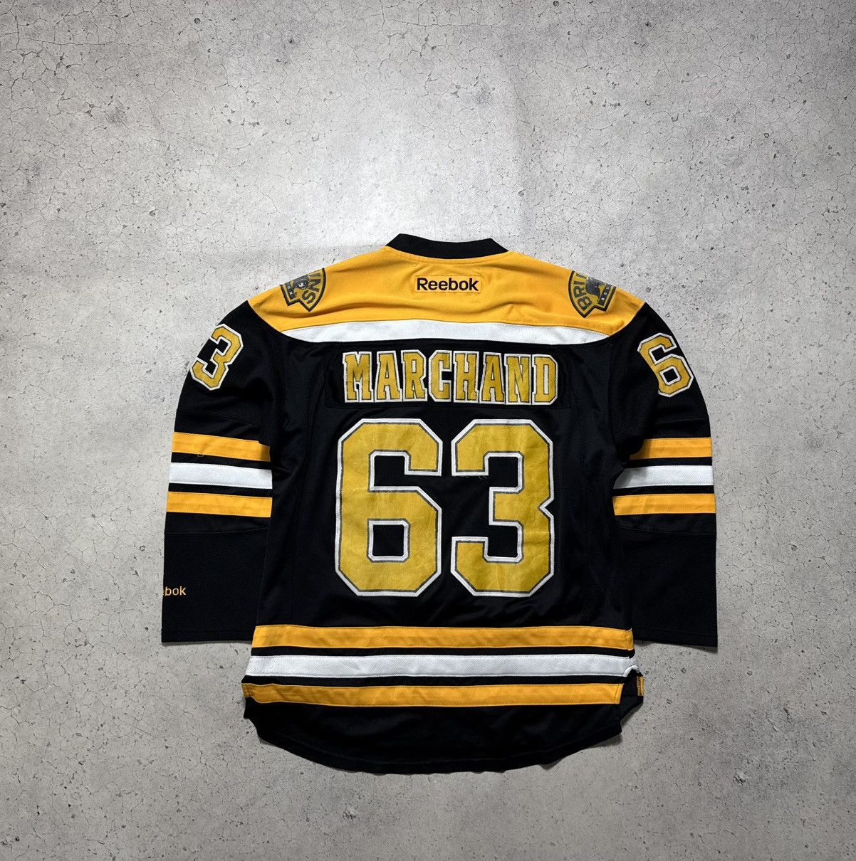 Reebok Reebok Boston Bruins Brad Marchand #63 NHL Hockey Jersey Size US L / EU 52-54 / 3 - 15 Thumbnail