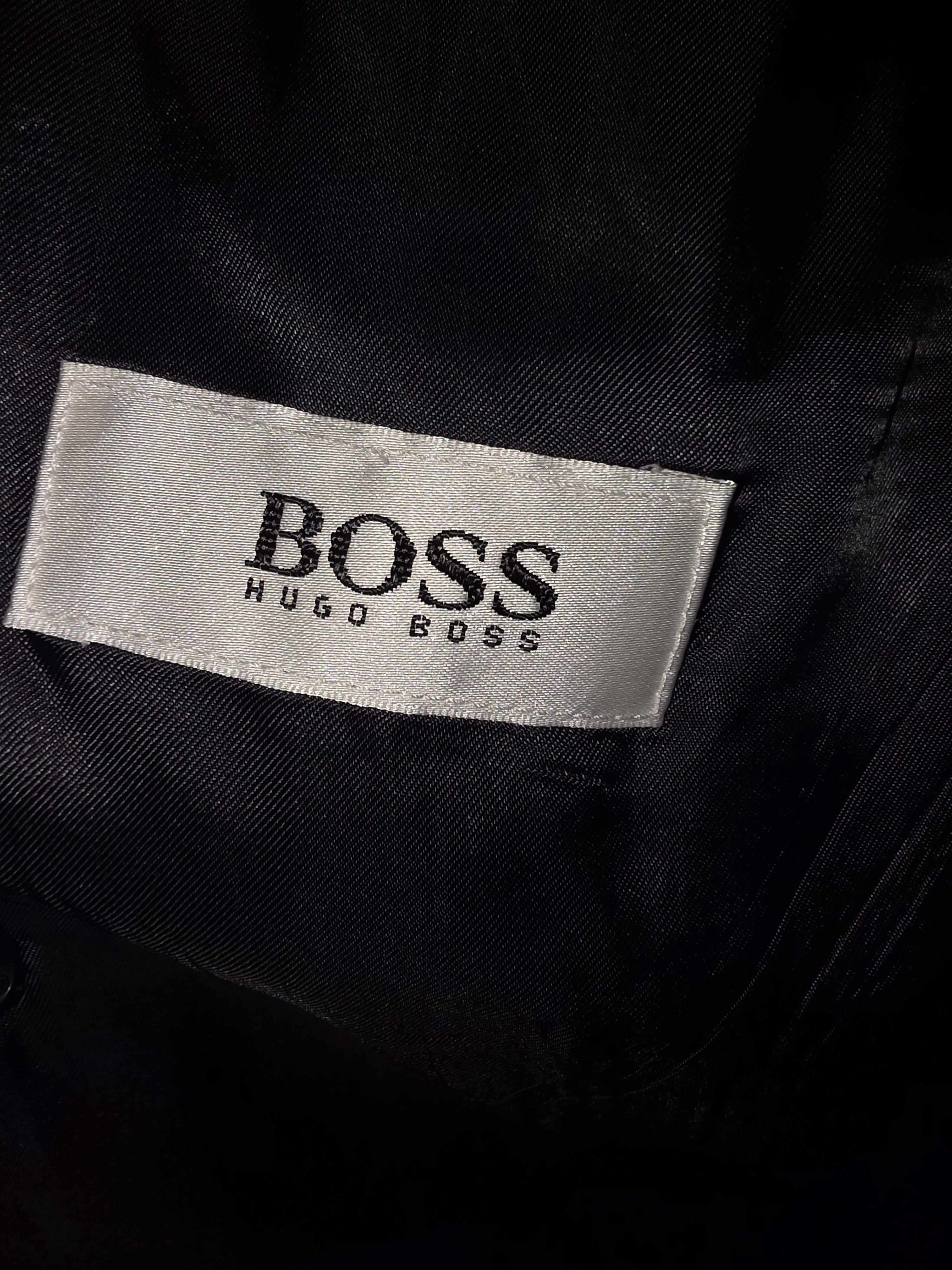 Hugo Boss Late 1980's Hugo Boss Double Breasted Suit Jacket Size 40L - 3 Thumbnail