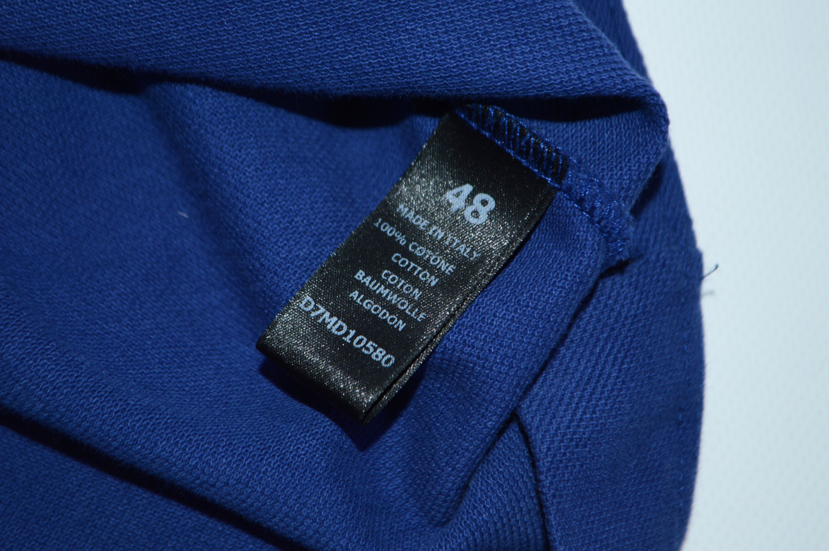 Dsquared2 Dsquared2 Blue Cotton Polo Shirt Size 48 Size US M / EU 48-50 / 2 - 6 Thumbnail