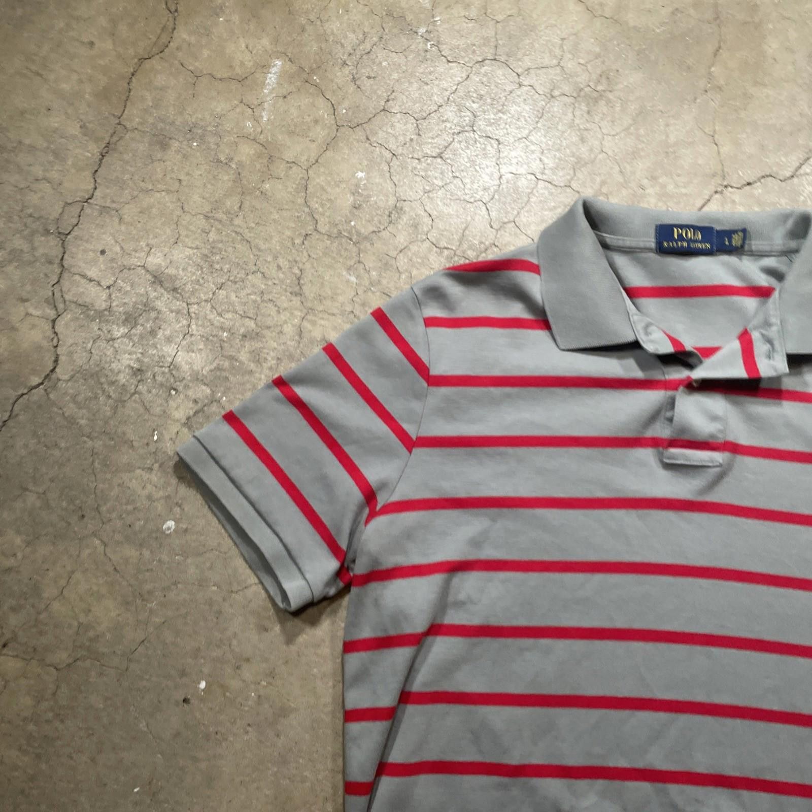Polo Ralph Lauren Polo Ralph Lauren Red Short Sleeve Polo Shirt Men's Large Size US L / EU 52-54 / 3 - 6 Thumbnail