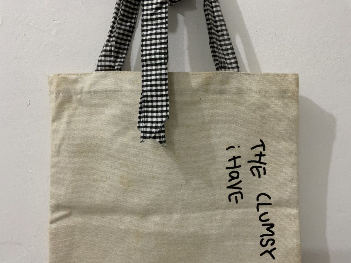 Japanese Brand The Clumsy End I Have Tote Bag Size ONE SIZE - 4 Thumbnail