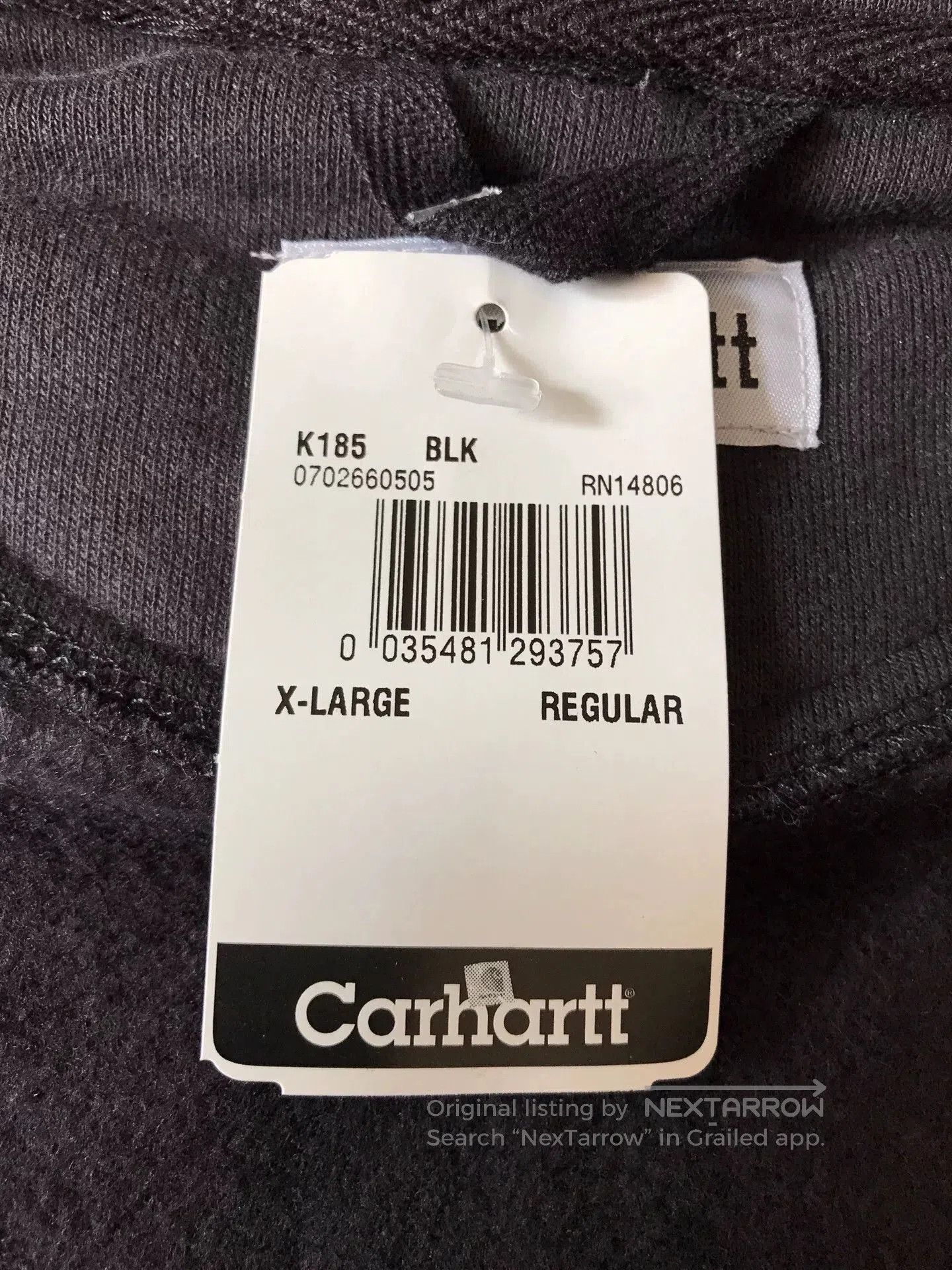 Carhartt Carhartt K185 XL Hooded Zip Sweatshirt. Size US XL / EU 56 / 4 - 8 Thumbnail