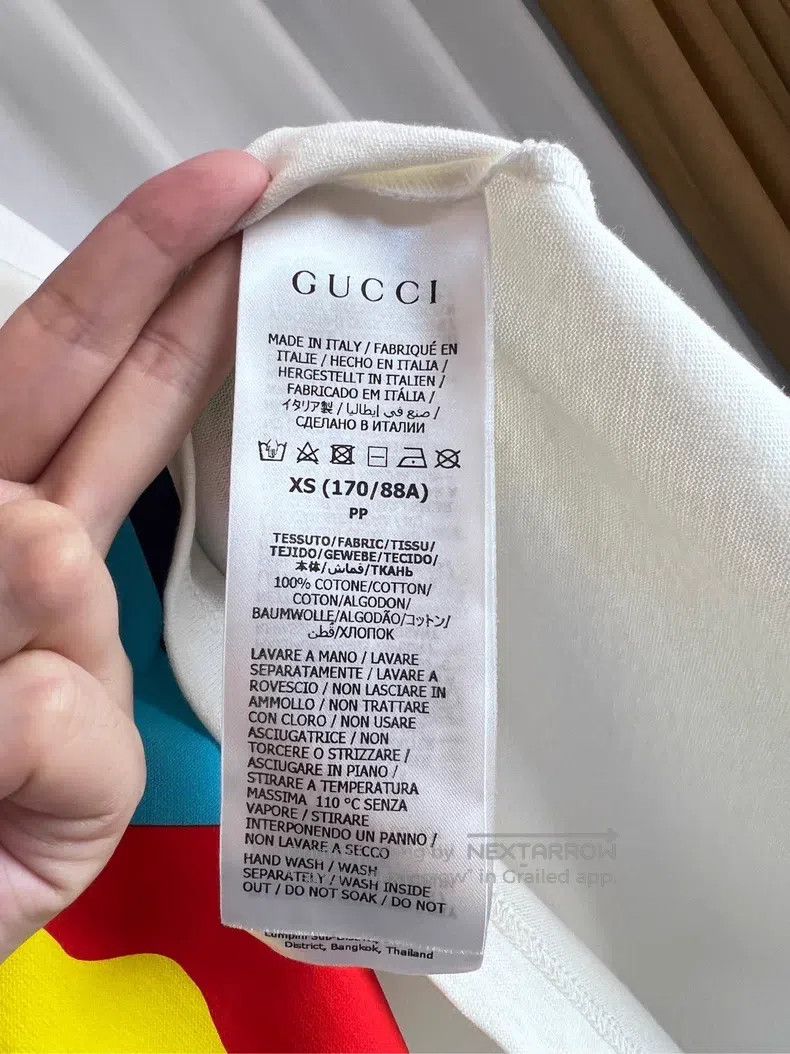 Gucci Gucci Round-neck short sleeves Size US XS / EU 42 / 0 - 7 Thumbnail