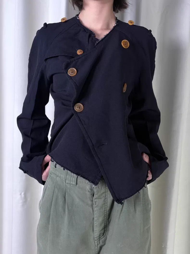 Comme des Garcons Comme Des Garcons Vintage Double-breasted Altered Jacket Size M / US 6-8 / IT 42-44 - 2 Thumbnail