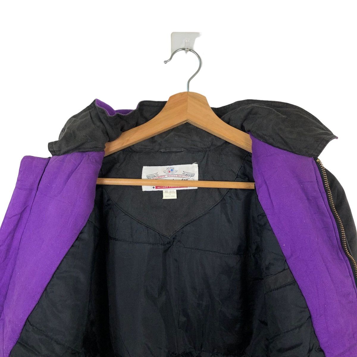 Japanese Brand 🔥90s VINTAGE BOMBER JACKET BIG LOGO RIOTRIOT NEW TOP LEADER Size US M / EU 48-50 / 2 - 11 Thumbnail
