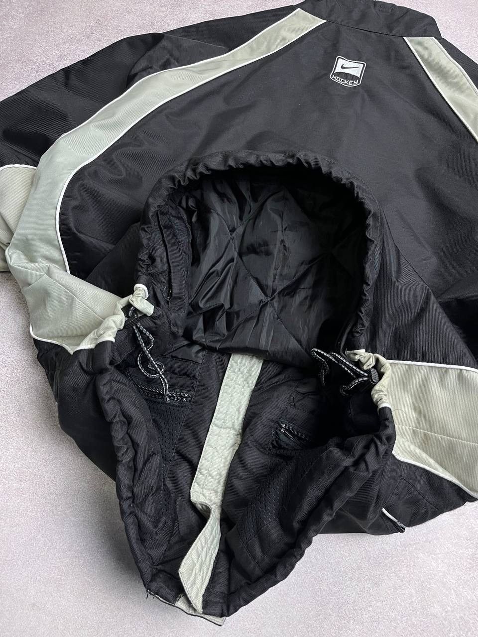 Vintage Vintage Nike Hockey Swoosh Winter Down Jacket Size US M / EU 48-50 / 2 - 7 Thumbnail
