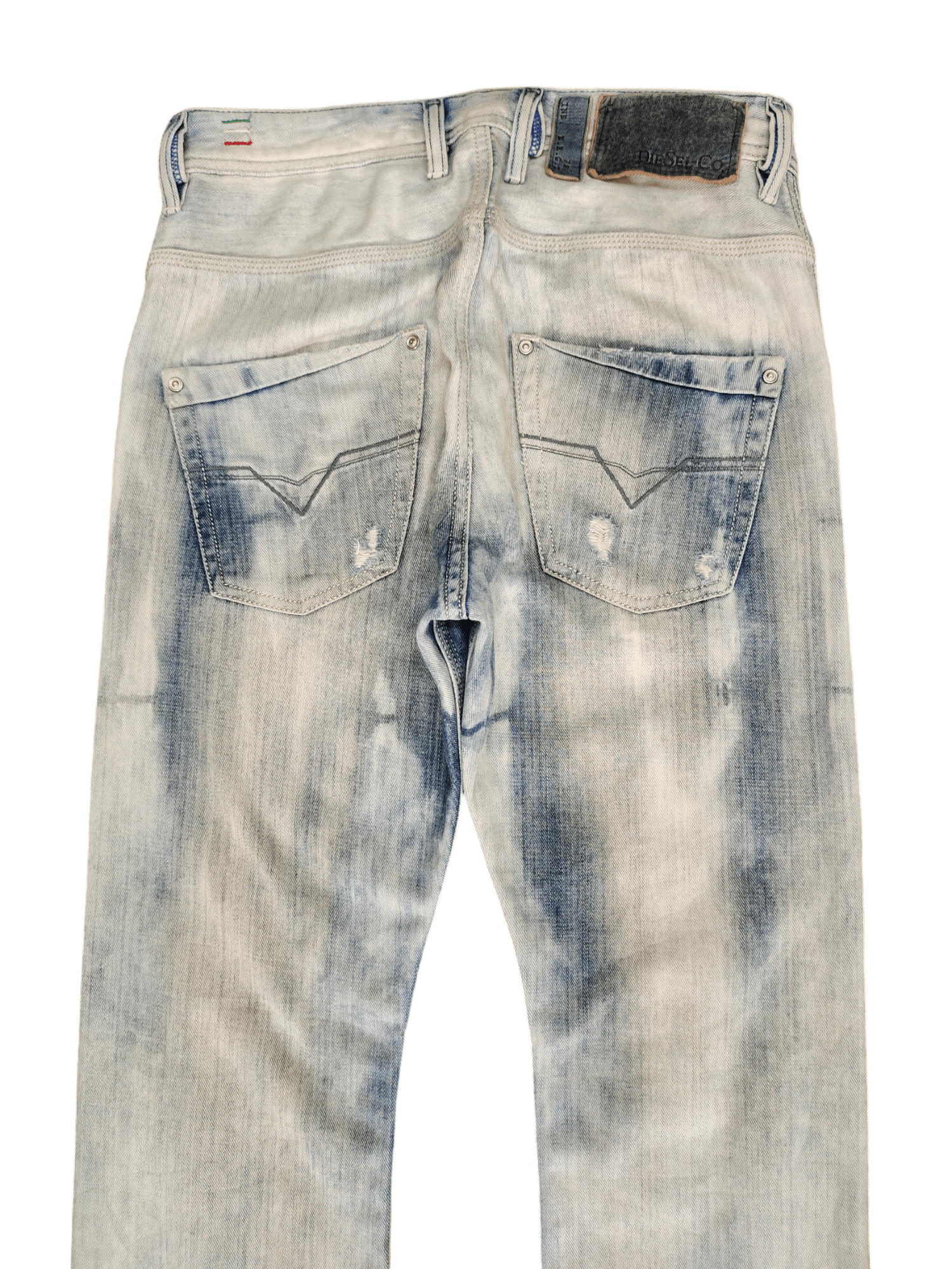 Diesel Vintage Y2k Diesel Krooley Regular Slim Carrot Denim Pants Size US 29 - 9 Thumbnail