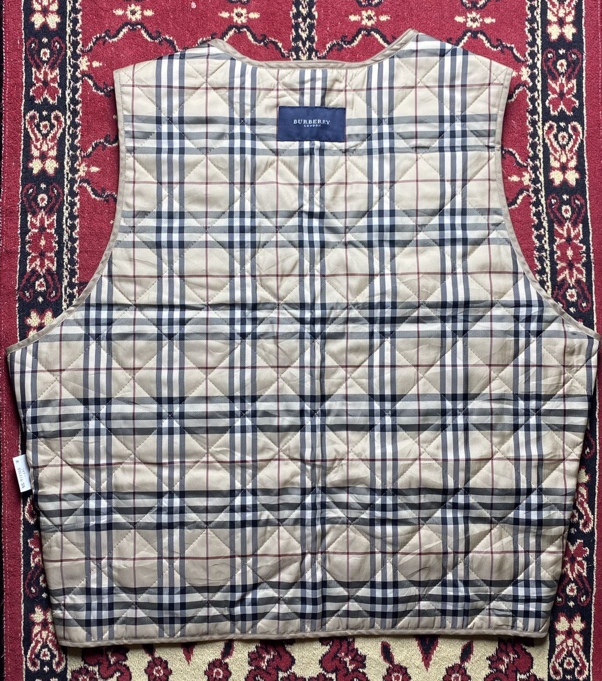 Burberry Burberry - Vintage Nova Plaid Vest Size US M / EU 48-50 / 2 - 6 Thumbnail