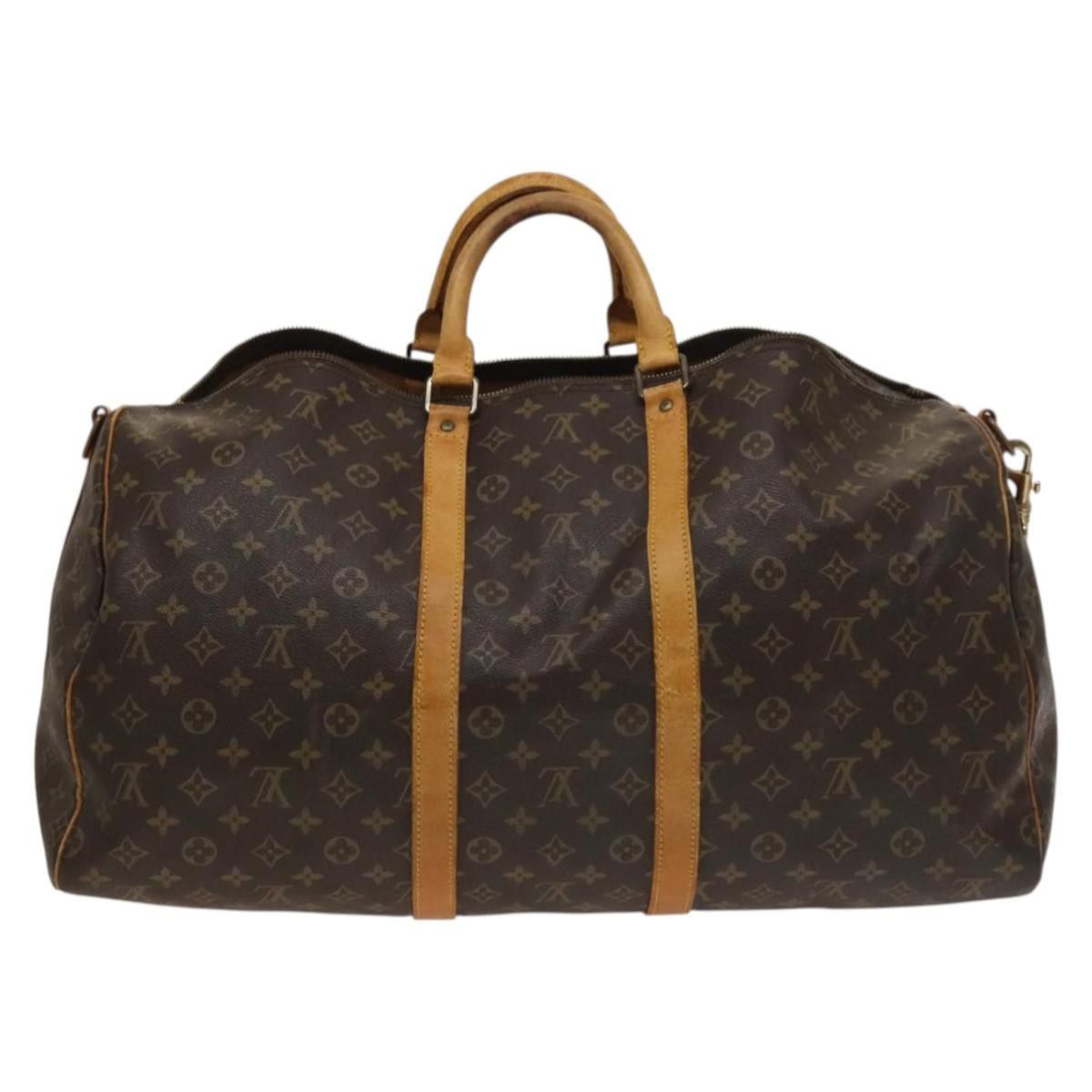 Louis Vuitton LOUIS VUITTON Monogram Keepall Bandouliere 55 Boston Bag Size ONE SIZE - 2 Thumbnail