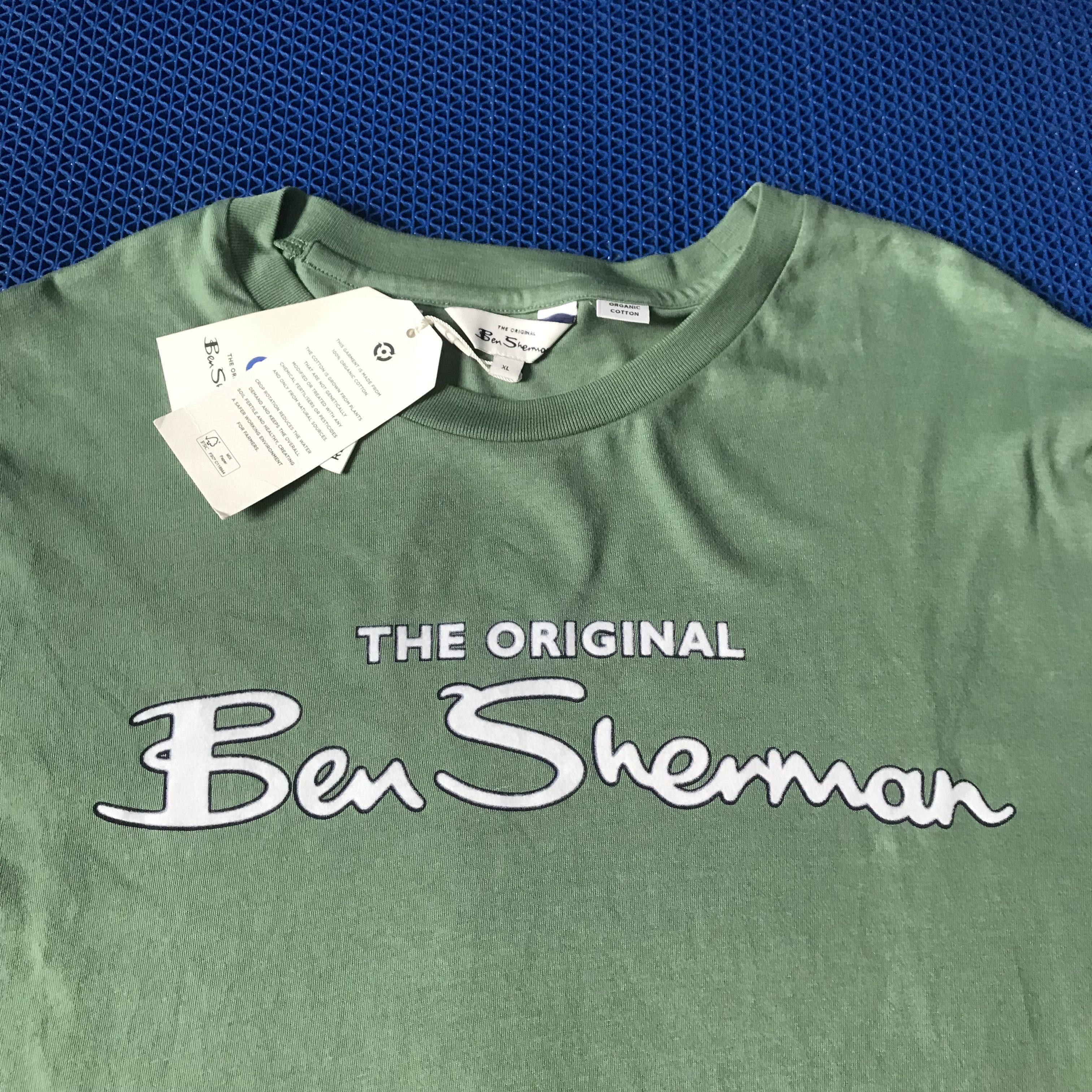 Ben Sherman Ben Sherman Signature logo tshirt Grass Green Size XL Bnwt Size US XL / EU 56 / 4 - 10 Thumbnail