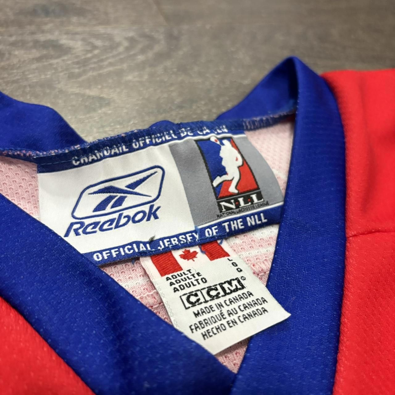 Reebok Vintage autographed Toronto rock Reebok Watson jersey 00s L Size US L / EU 52-54 / 3 - 8 Thumbnail