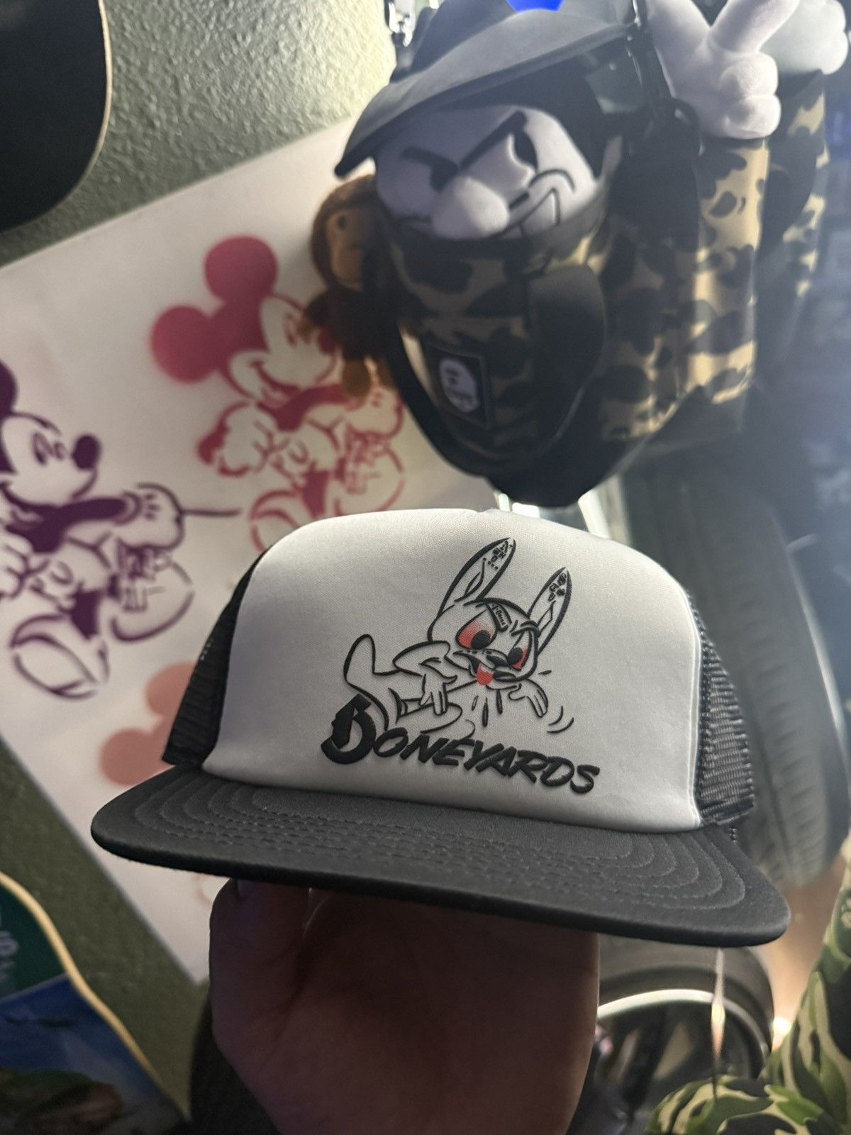 Neighborhood Stussy x Neighborhood Trucker Hat Size ONE SIZE - 2 Thumbnail
