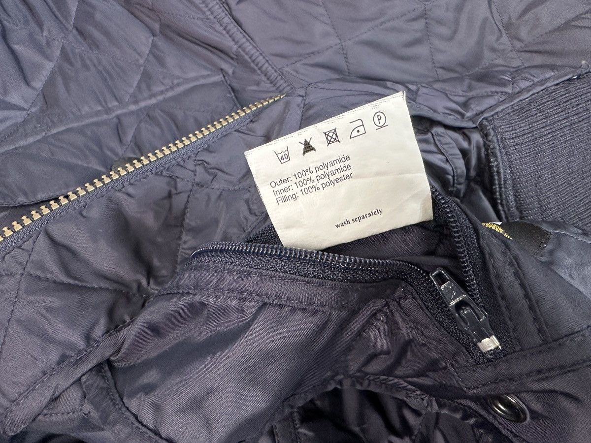 Barbour Men’s BARBOUR Bow Quilt Bomber Jacket Blue size L Size US L / EU 52-54 / 3 - 14 Thumbnail