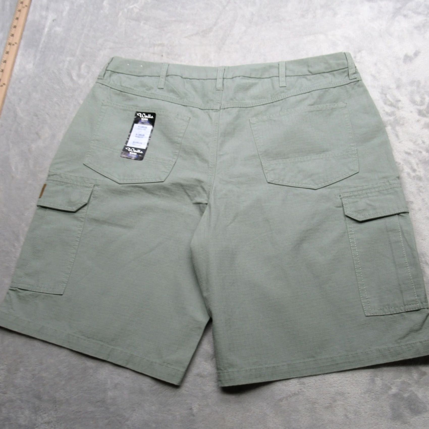 Walls Walls Work Wear Cargo Shorts Mens XL 38" Limestone Rugged Ripstop Outdoor NEW Size US 36 / EU 52 - 3 Thumbnail