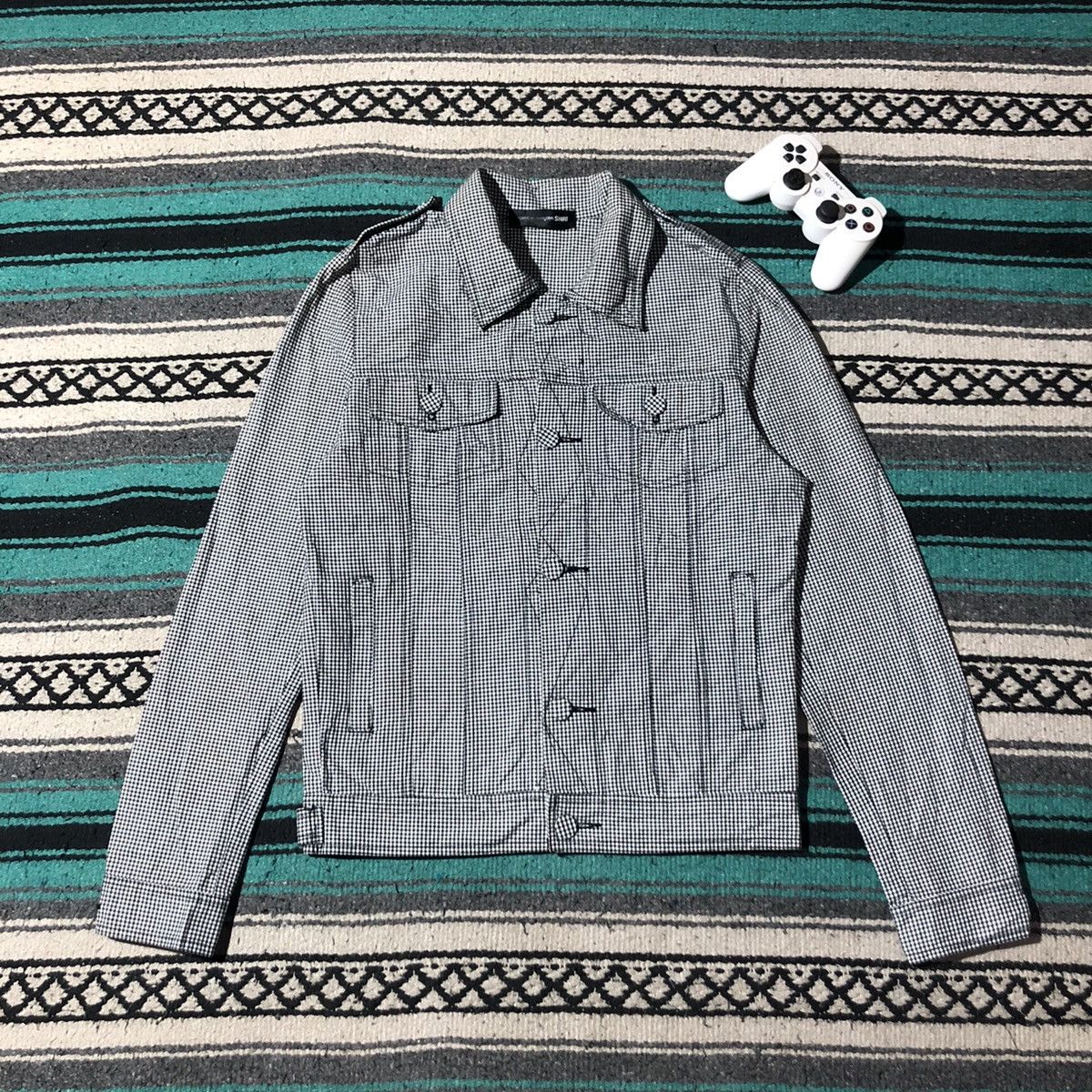 Comme des Garcons × Comme des Garcons SHIRT Comme des Garcons SHIRT Plaid Jacket Size US S / EU 44-46 / 1 - 1 Thumbnail