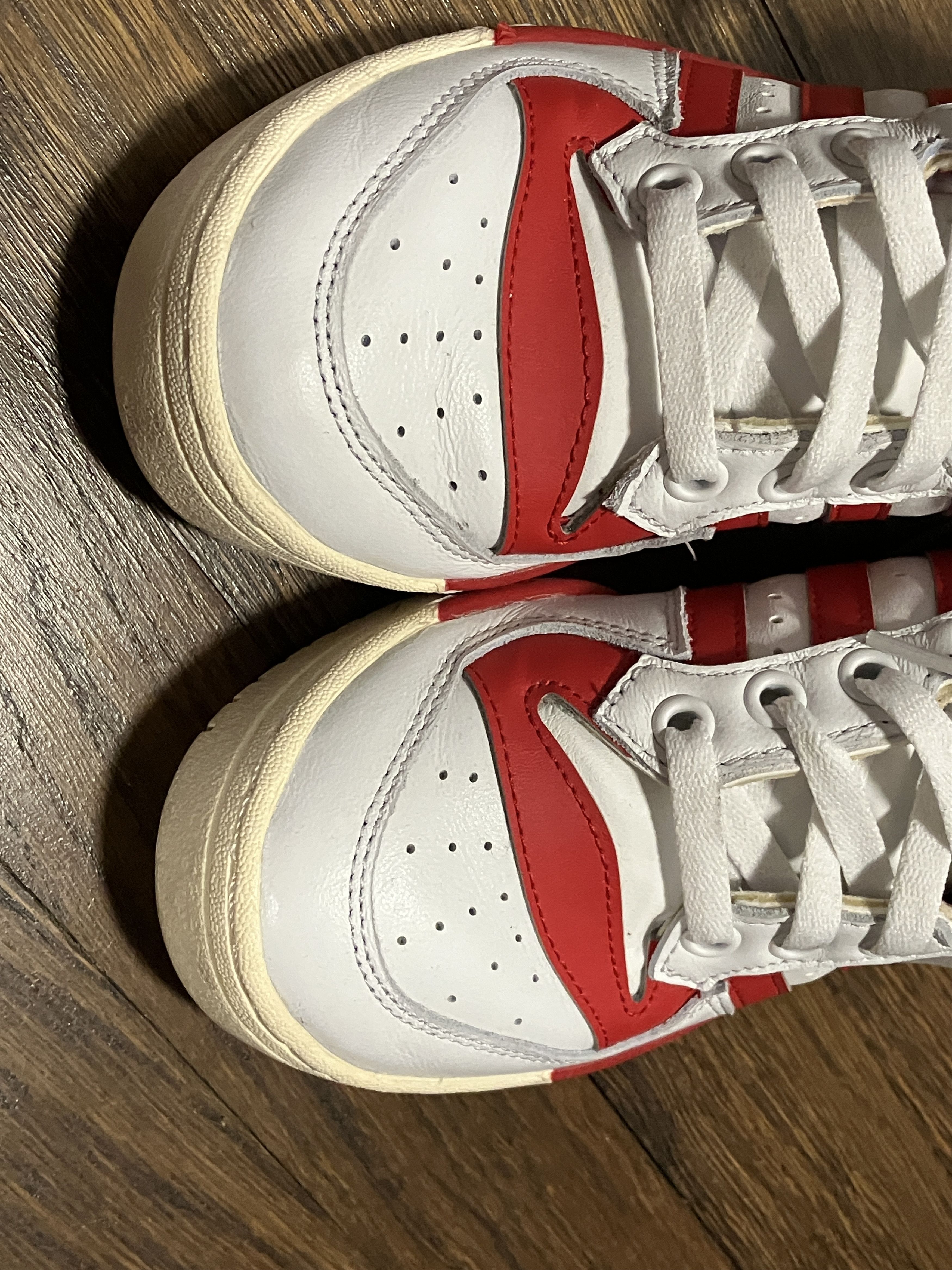 Adidas Adidas Rivalry High Tops "White Scarlet" GW2181 Women's 6 Size US 6 / IT 36 - 7 Thumbnail