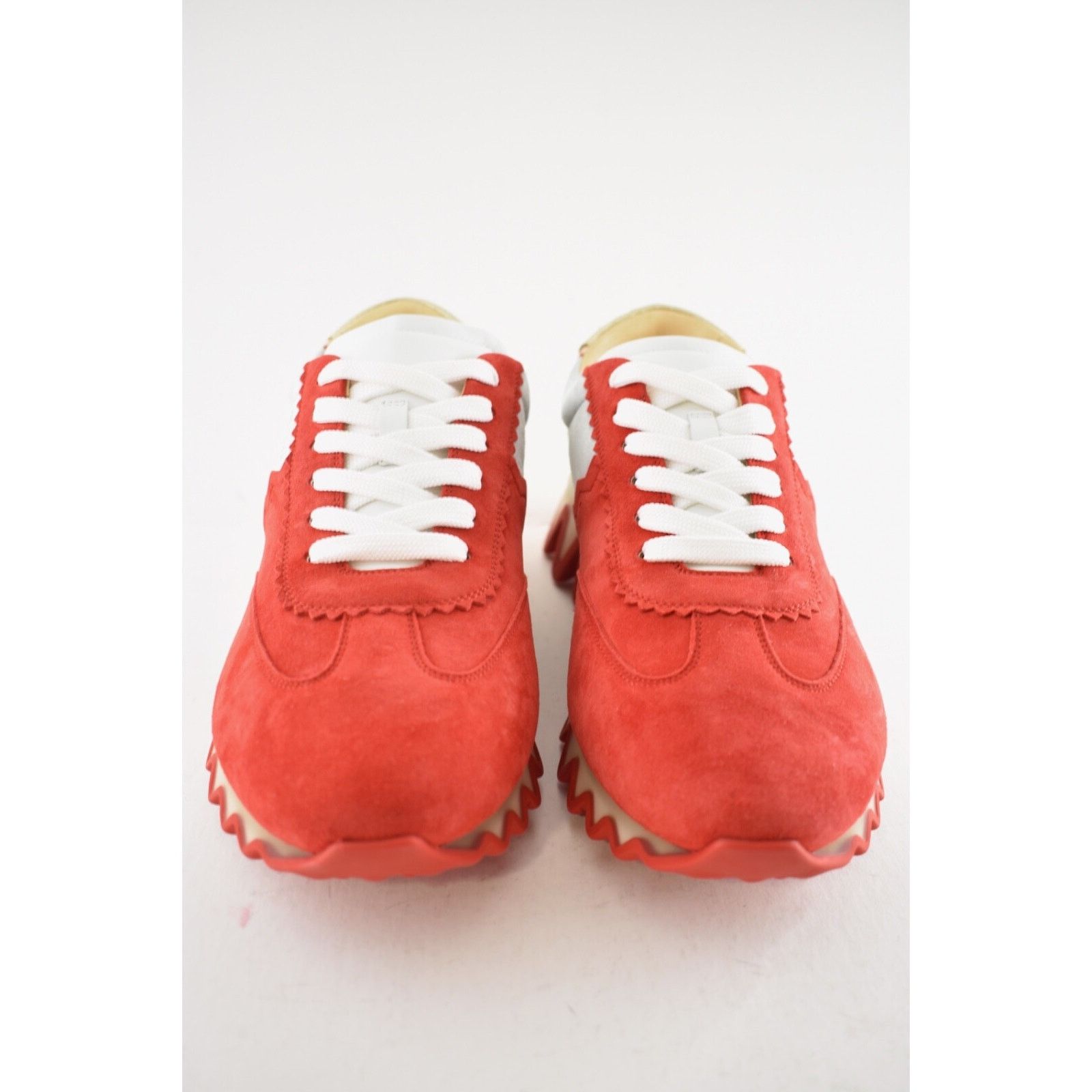 Christian Louboutin Christian Louboutin Mens Loubishark Flat Red Suede Size US 9 / EU 42 - 6 Thumbnail