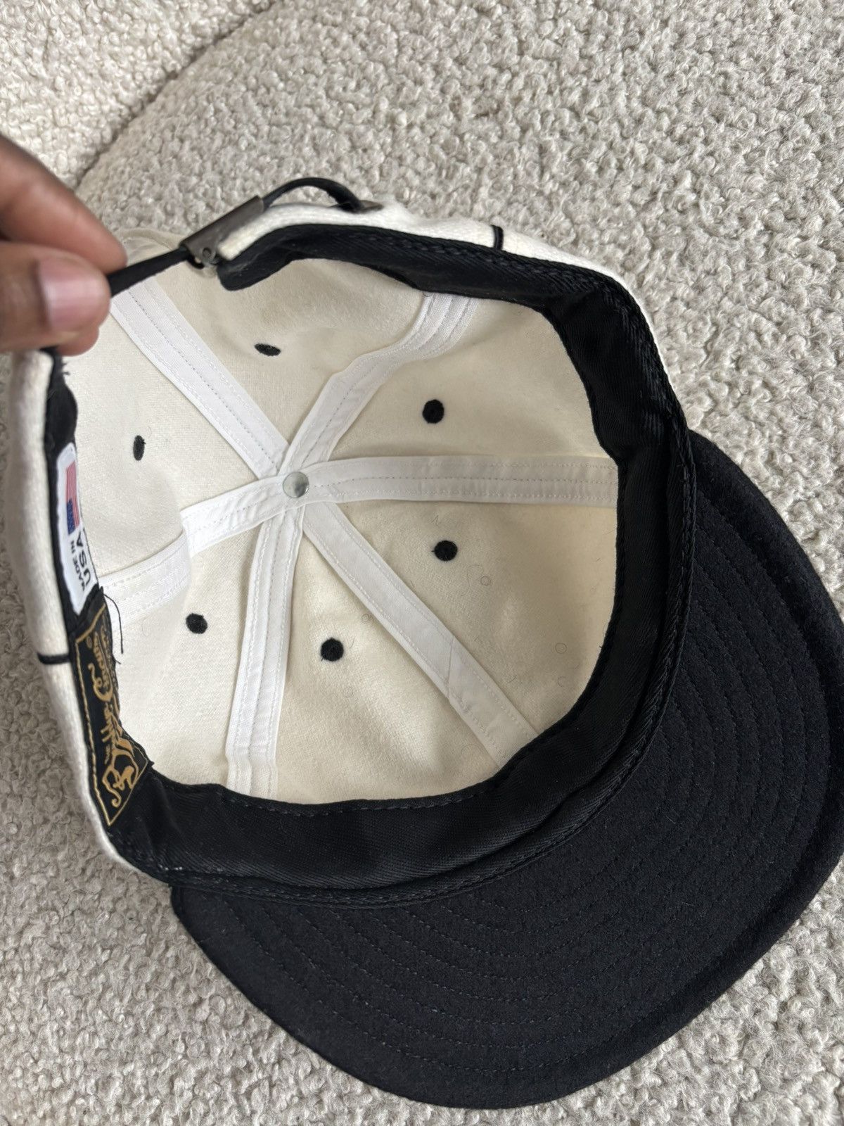 The Brooklyn Circus The Brooklyn Circus Black & White hat Size ONE SIZE - 3 Thumbnail