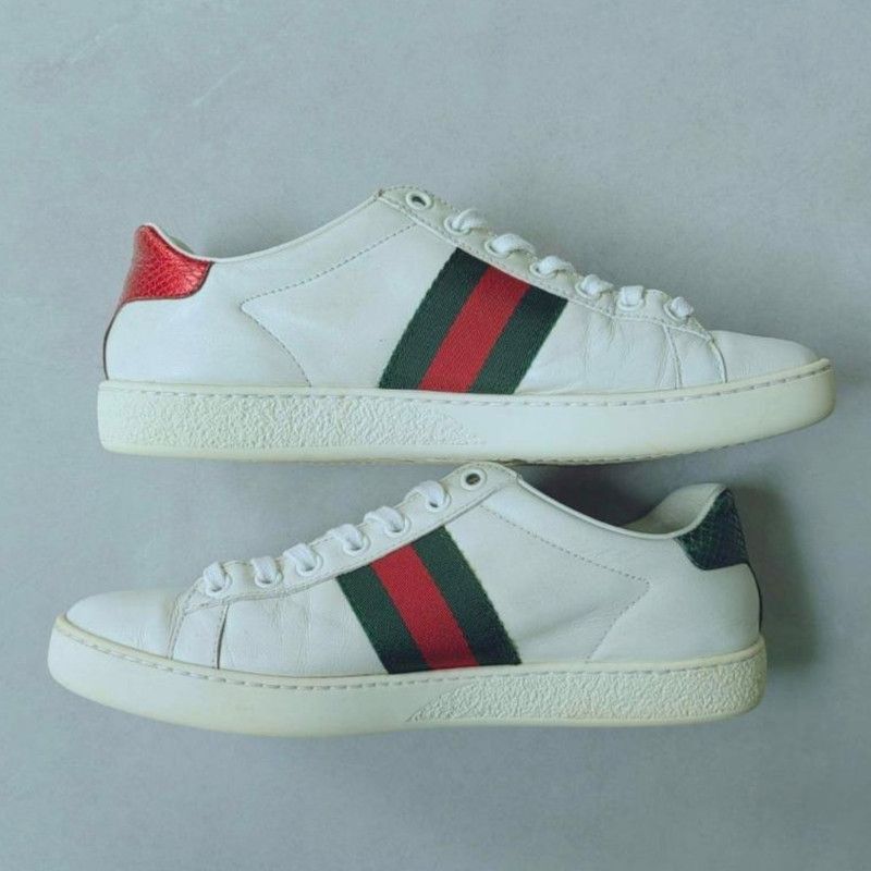 Gucci Gucci ACE Embroidered Fashion Sneakers for Women Size US 6 / IT 36 - 6 Thumbnail