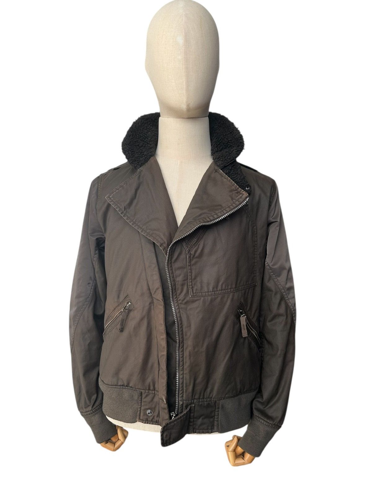 Kiminori Morishita 🔥Rare🔥 AW09/10 Uniqlo by KM flight Jacket Size US M / EU 48-50 / 2 - 8 Thumbnail