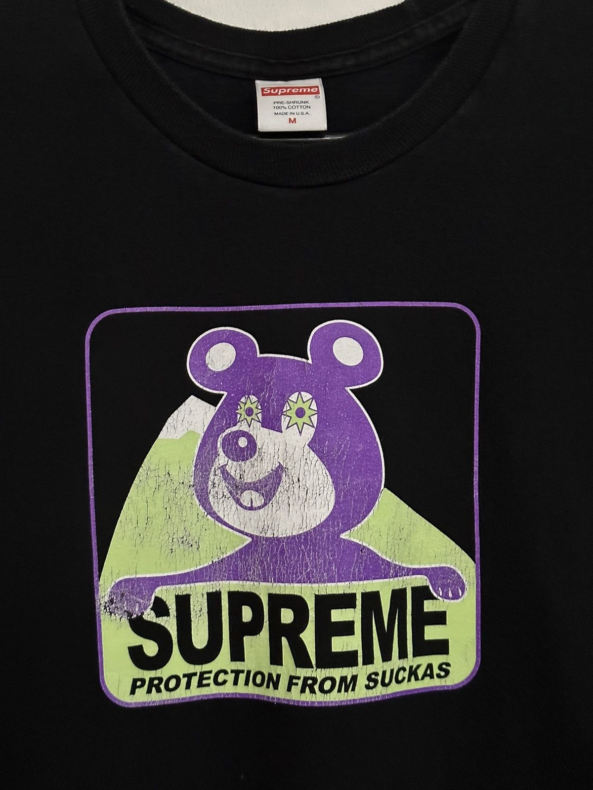Supreme Supreme Bear Tee Size US M / EU 48-50 / 2 - 2 Thumbnail