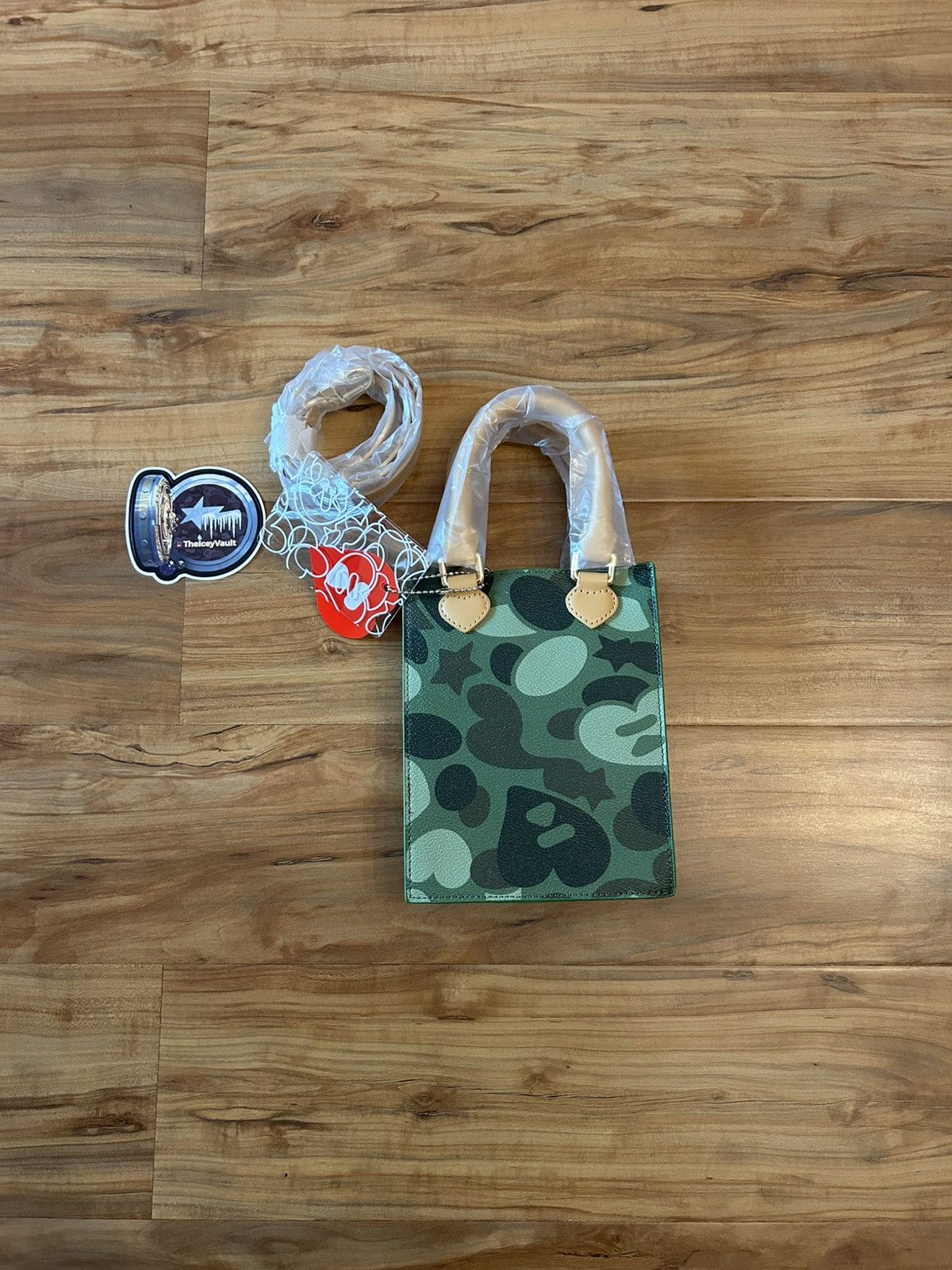 Bape Bape Green Apee Camo Mini Tote Bag Size ONE SIZE - 7 Thumbnail