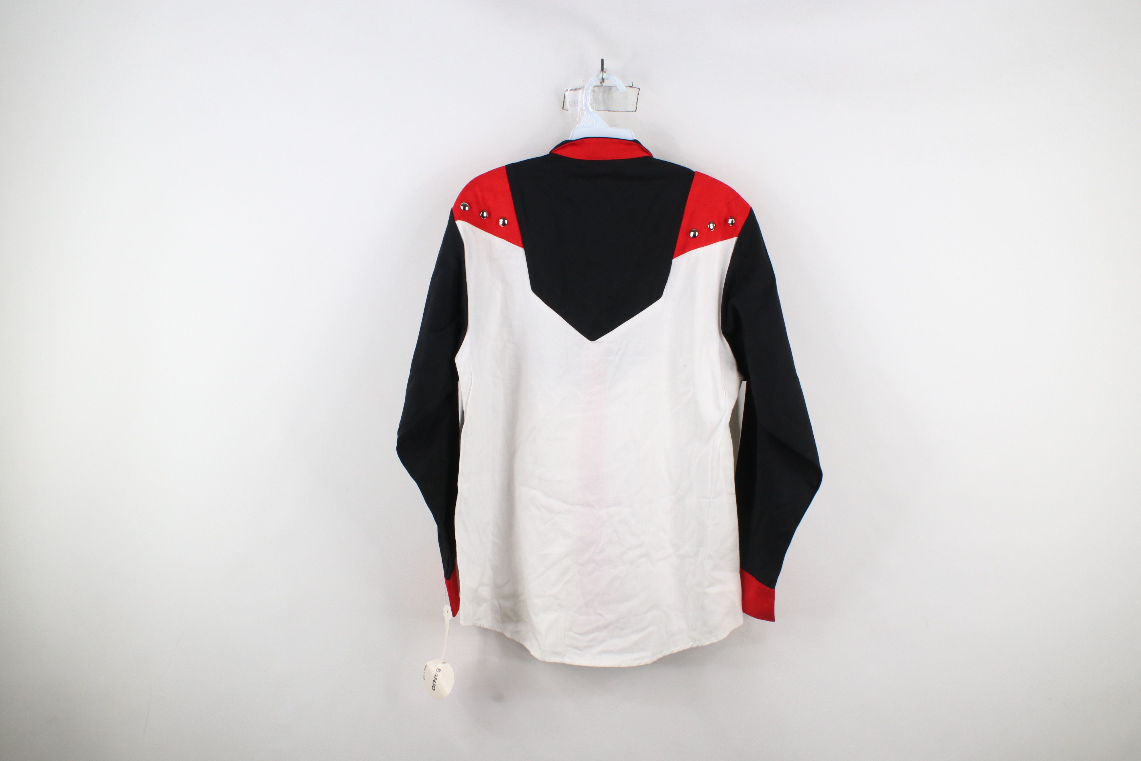 Vintage Deadstock Vintage 90s Rockabilly Rodeo Button Shirt USA Size S / US 4 / IT 40 - 12 Thumbnail
