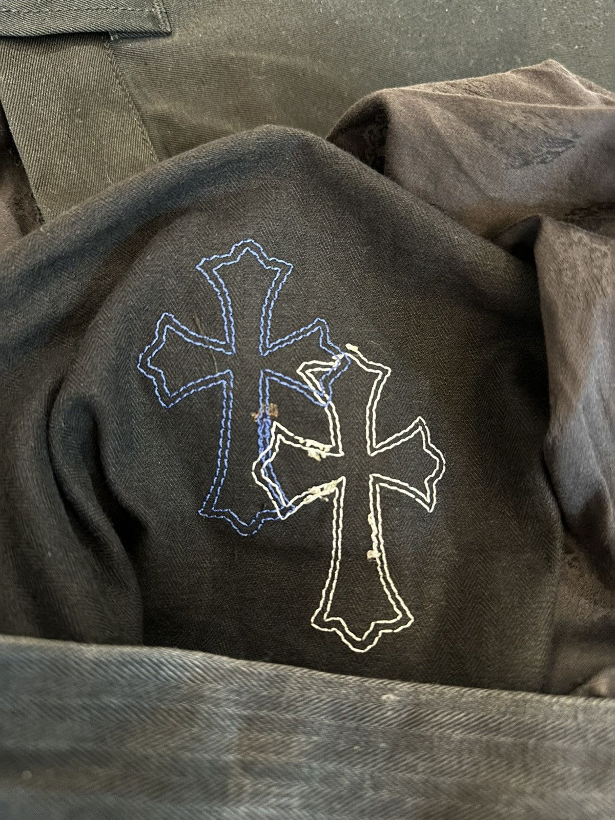 Chrome Hearts CHROME HEARTS CROSS PATCHED CARPENTERS Size US 34 / EU 50 - 11 Thumbnail