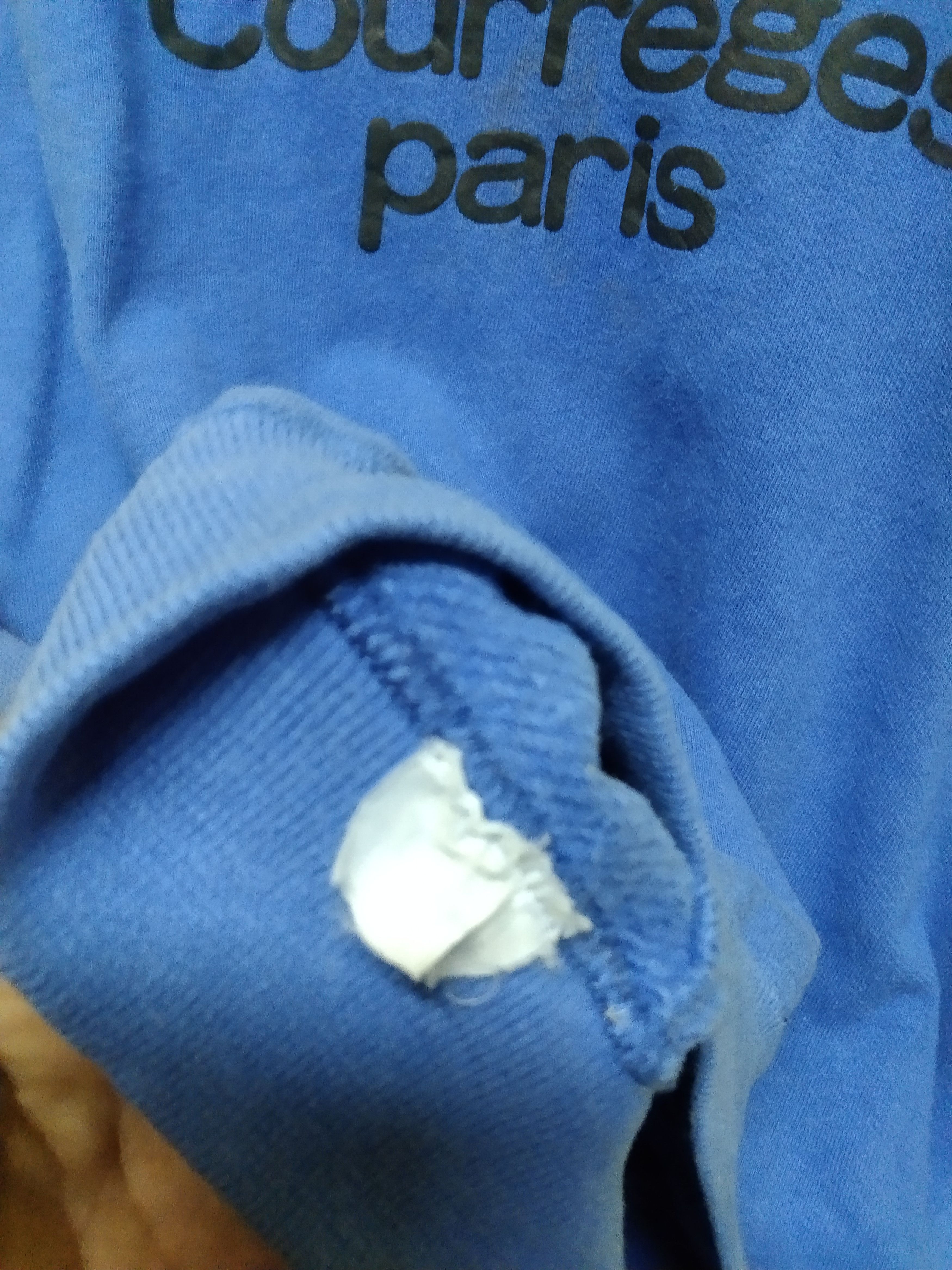 Andre Courreges × Courreges Vintage Courreges Paris Sweatshirt Size US L / EU 52-54 / 3 - 5 Thumbnail