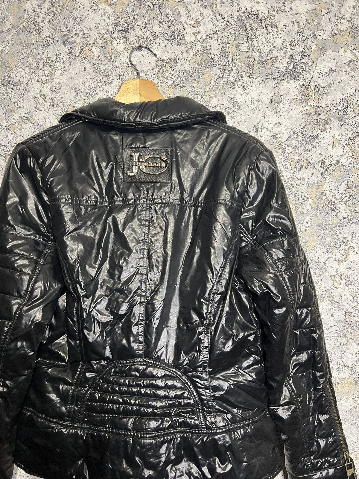 Just Cavalli × Vintage Just Cavalli Light Padded Jacket Size L / US 10 / IT 46 - 6 Thumbnail