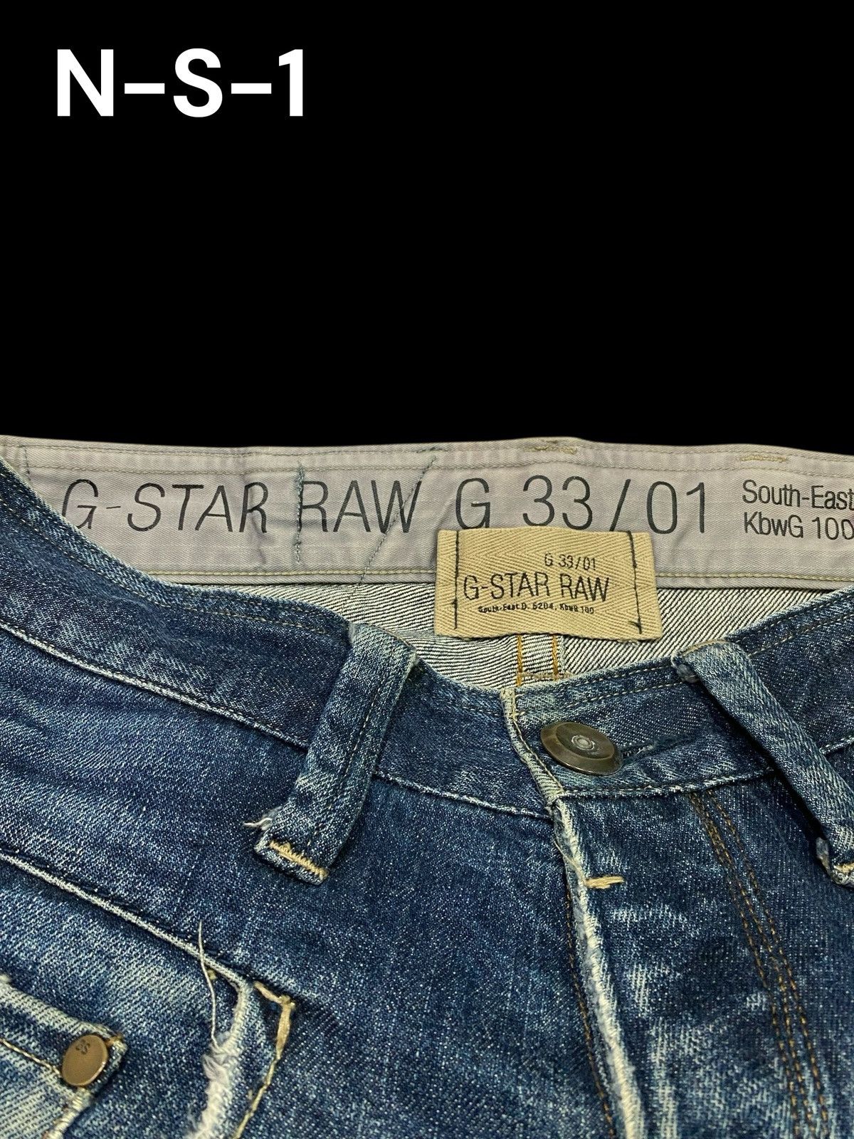 G-Star Japanese brand X G Star Raw streetwear jeans Size US 30 / EU 46 - 24 Thumbnail