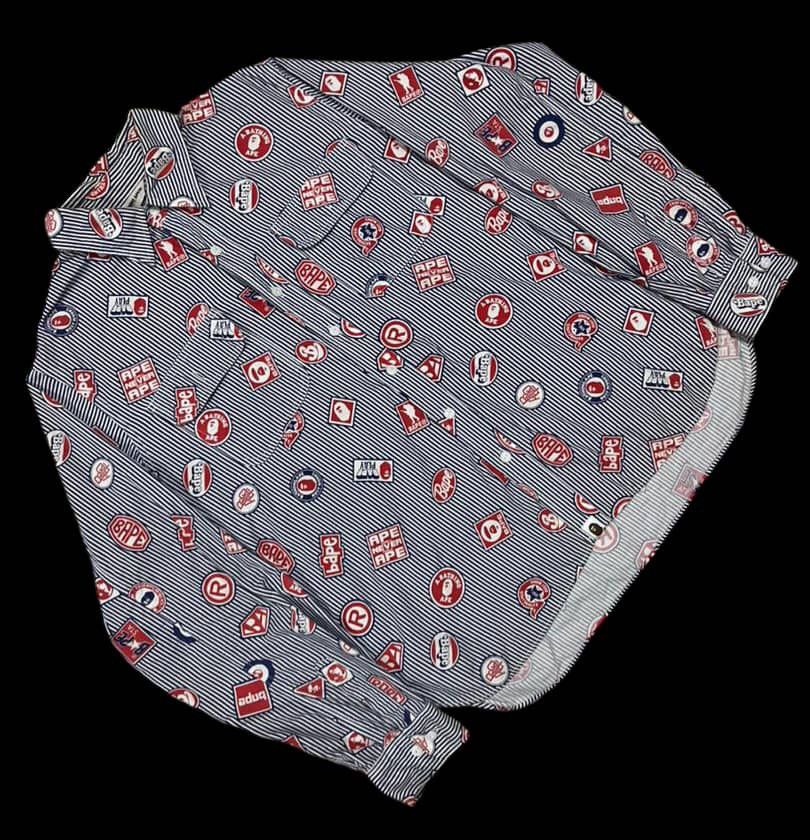 Bape A bathing ape shirts long sleeve size L Size US L / EU 52-54 / 3 - 5 Thumbnail