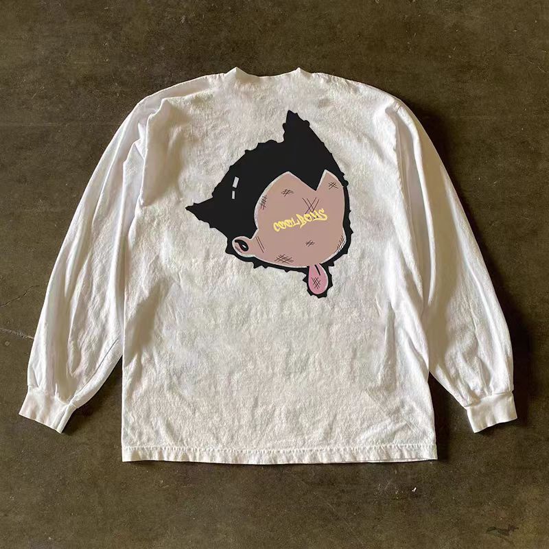 Other White street washed retro cartoon Astro Boy print t-shirt Size US M / EU 48-50 / 2 - 2 Thumbnail