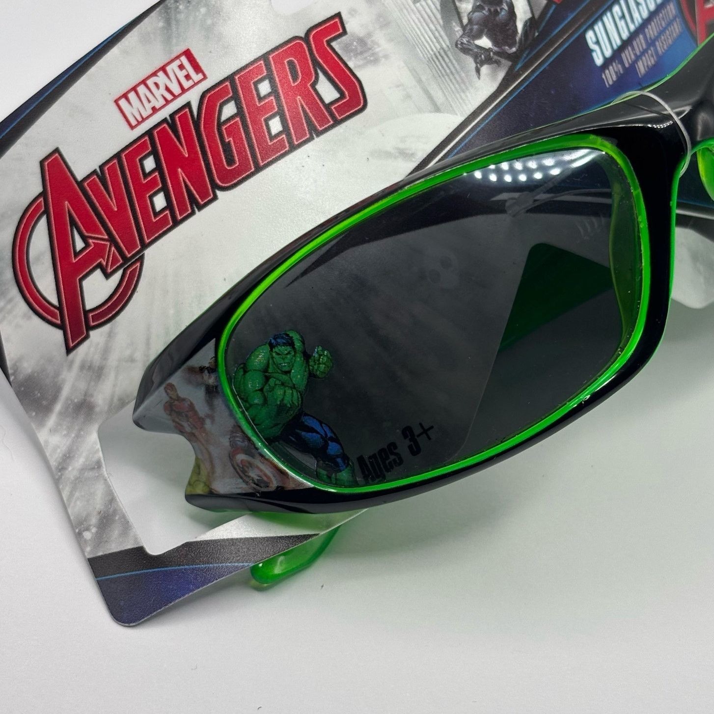 Marvel Comics Green Avengers Kid's Sunglasses Size ONE SIZE - 2 Thumbnail