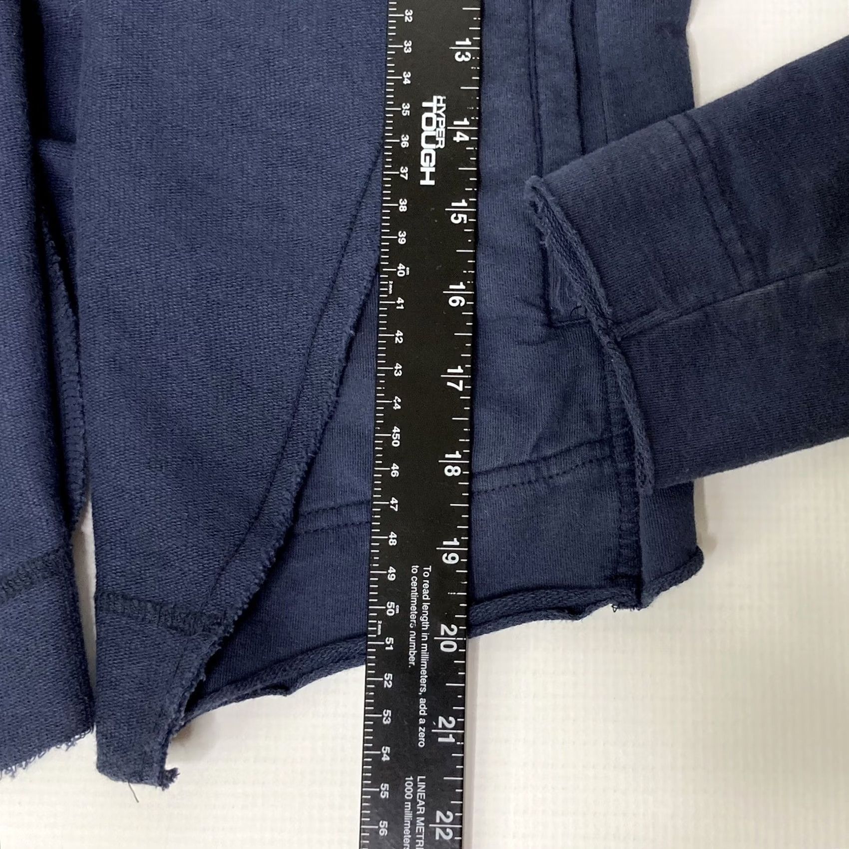 Parker William Rast Jacket Blue Size Medium Juniors Parker Flyaway Navy Basic Jacket Adult Regular Long Sleeve Size M / US 6-8 / IT 42-44 - 5 Thumbnail