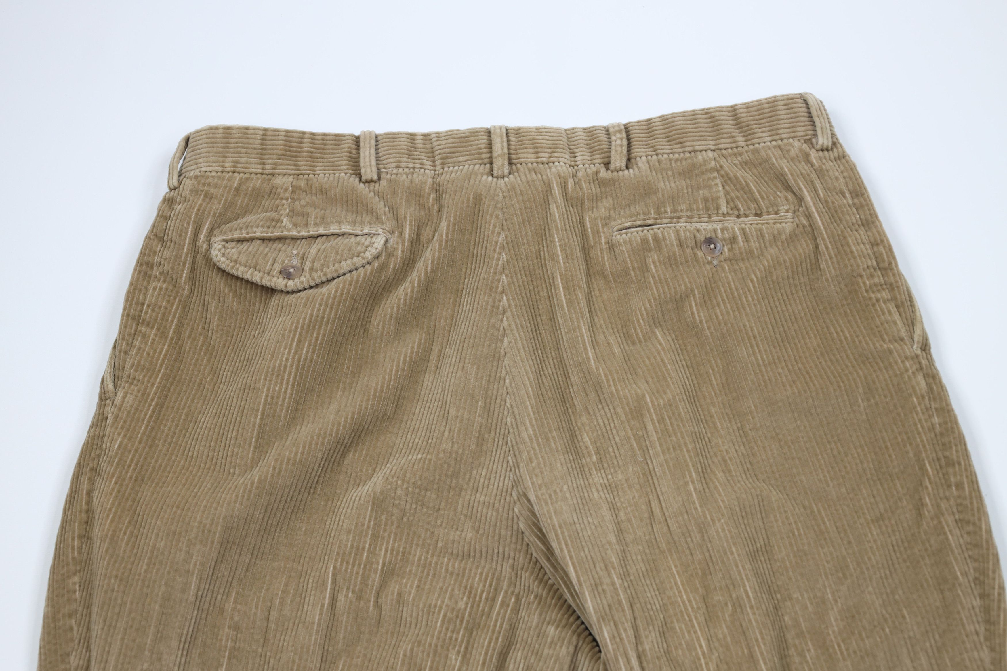 Eddie Bauer Vintage 90s Eddie Bauer Wide Leg Corduroy Chino Pants USA Size US 40 / EU 56 - 12 Thumbnail