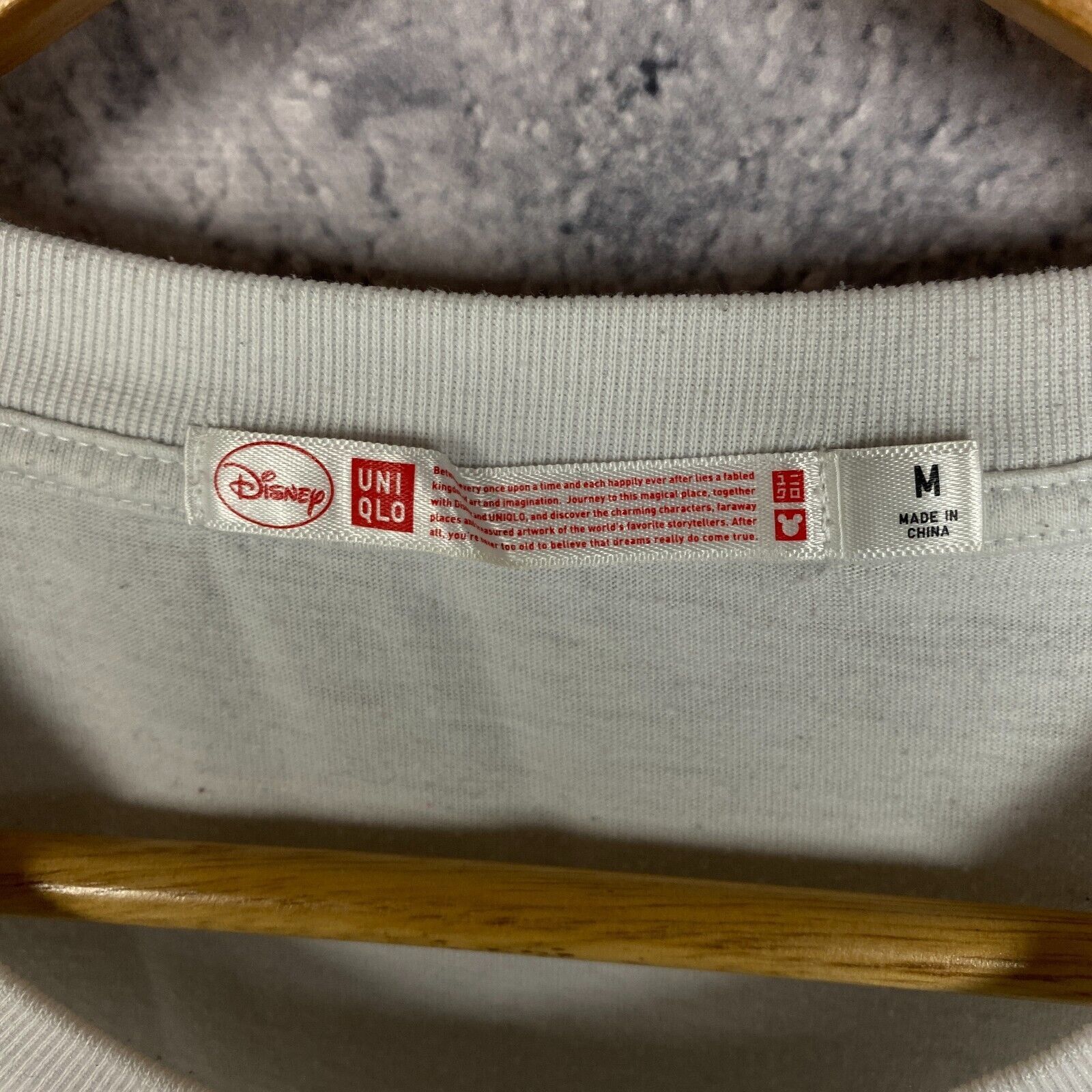 Uniqlo UniQlo Disney Tee Le Petit Chef Men's Size M White ` Size US M / EU 48-50 / 2 - 4 Thumbnail