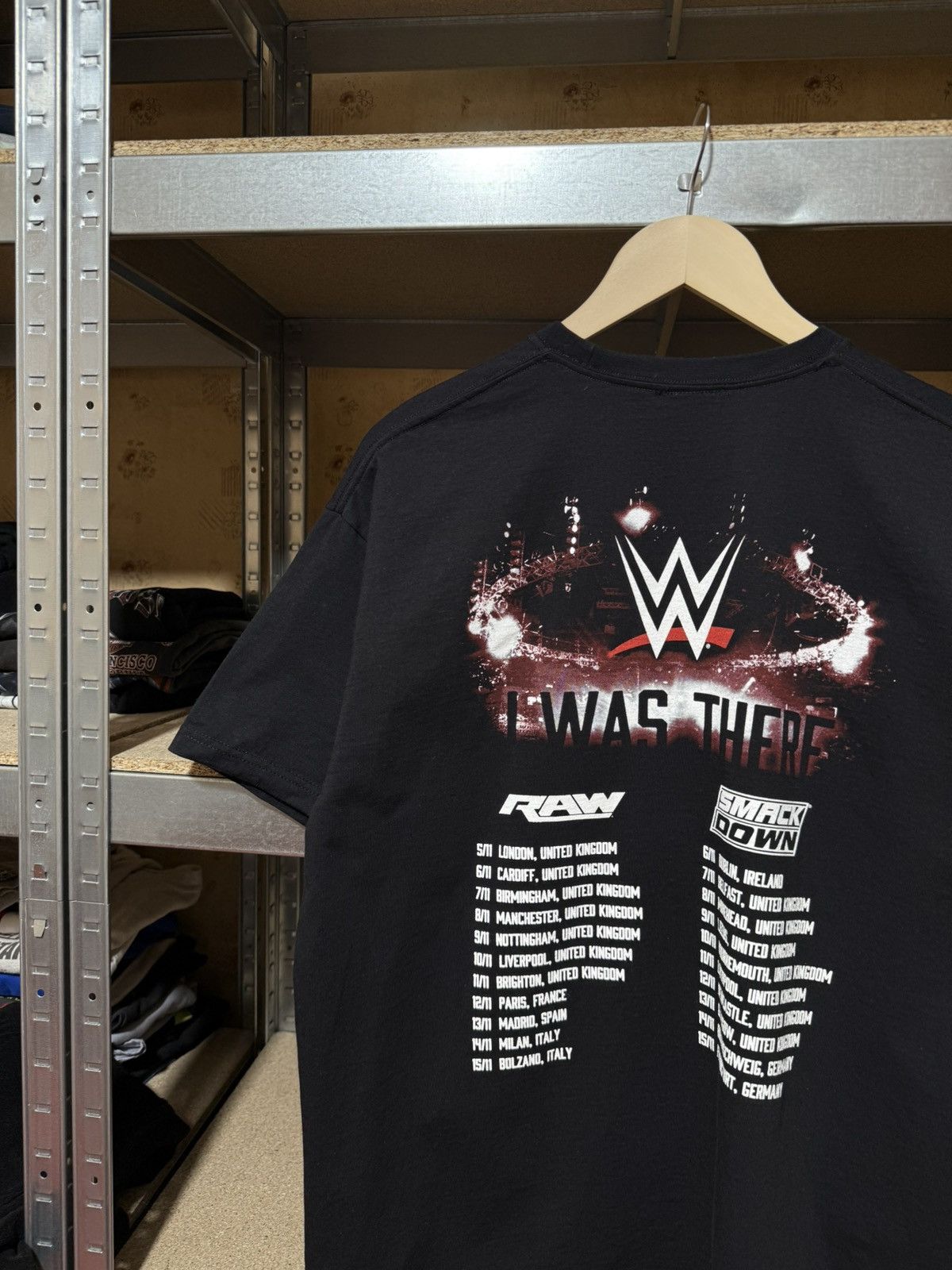 Vintage × WWE × WWF Vintage 2014 I Was There Wrestling Raw Smack Down T-Shirt Size US XL / EU 56 / 4 - 4 Thumbnail