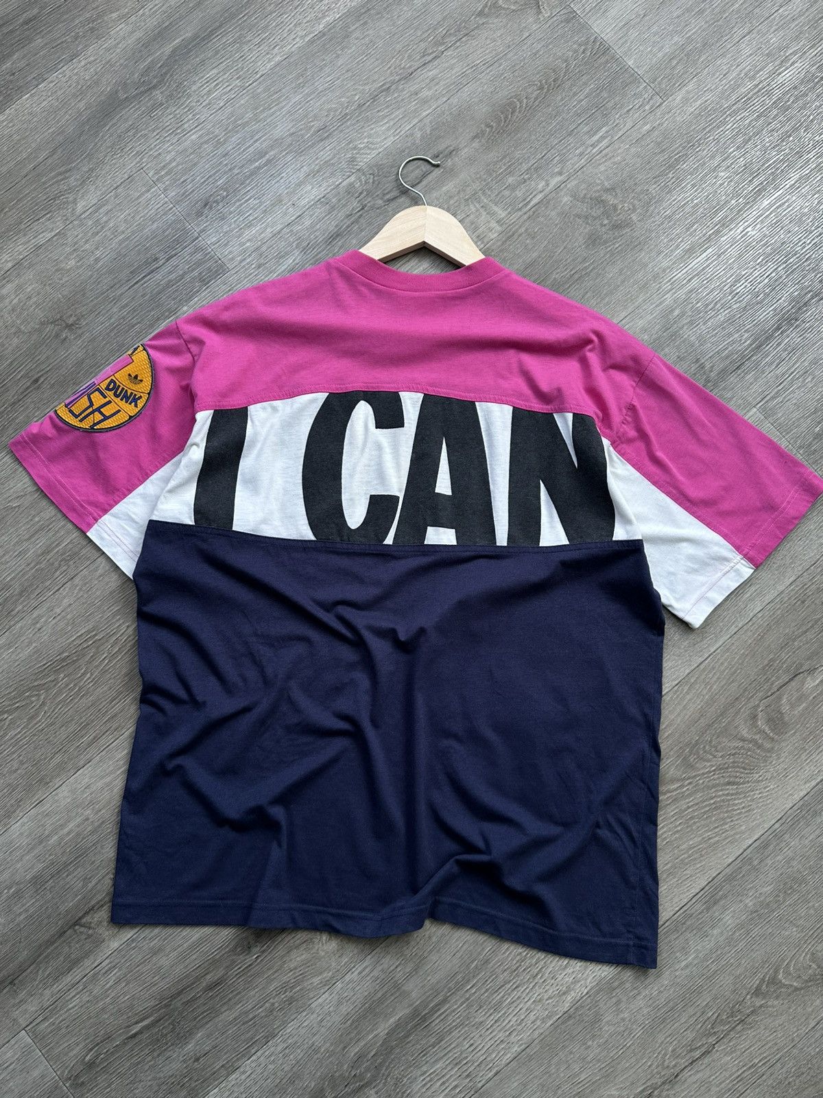 Adidas 🫧 ADIDAS VINTAGE T-SHIRT “I WANT I CAN” BASKETBALL Y2K Size US L / EU 52-54 / 3 - 10 Thumbnail