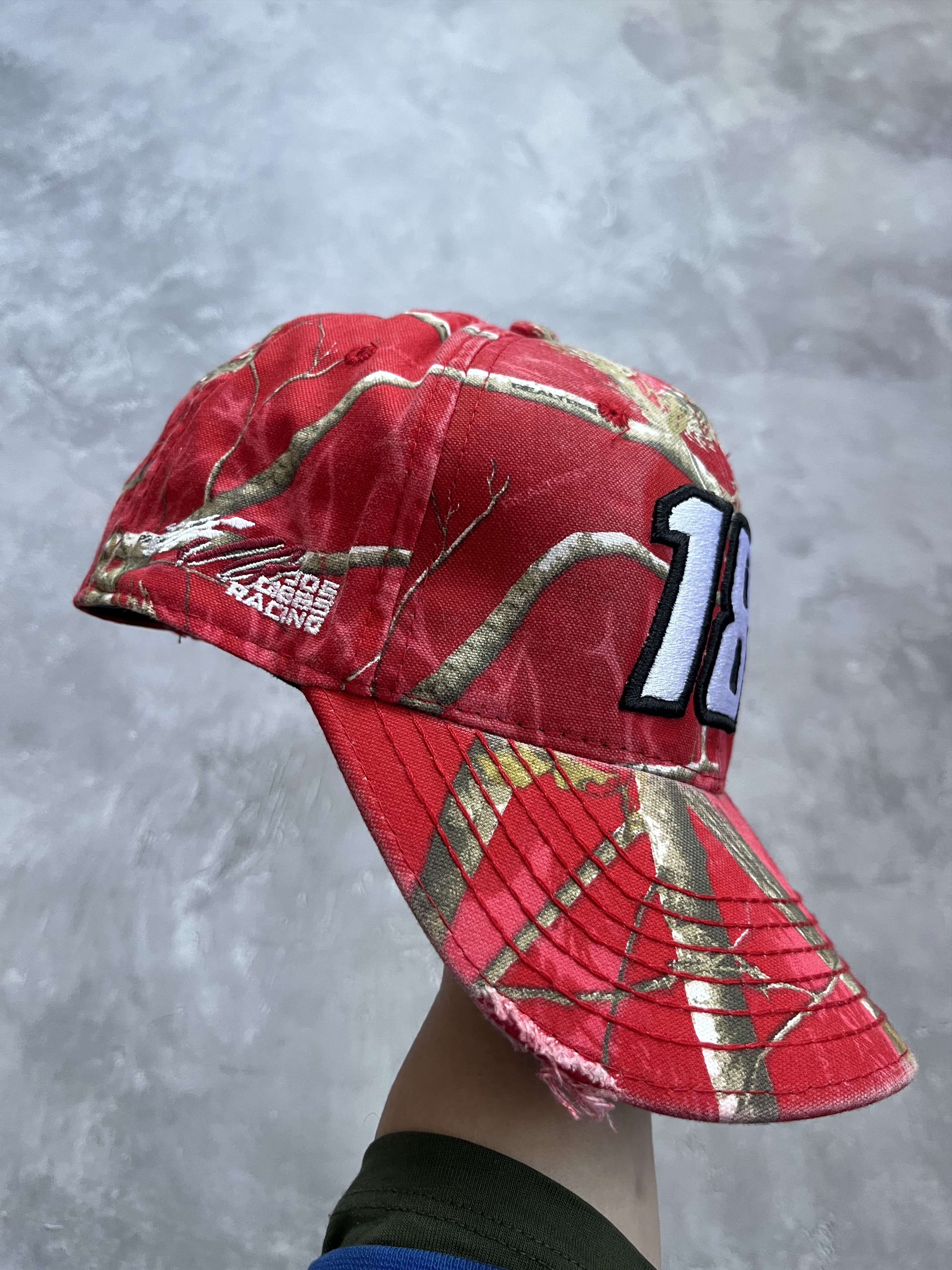 NASCAR NASCAR KyleHat #18 Team Realtree Racing Snap Back Cap NEW Size ONE SIZE - 2 Thumbnail
