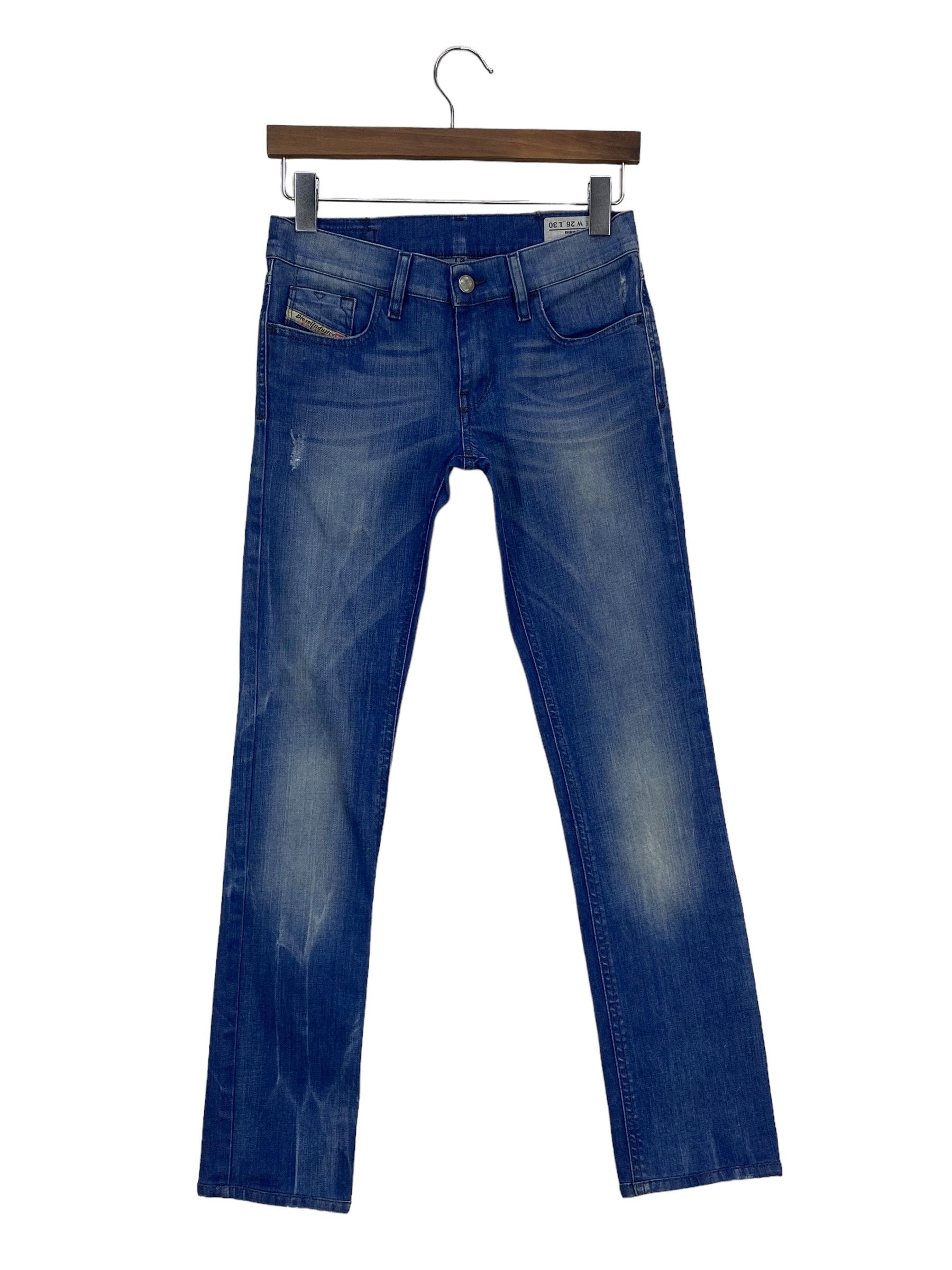 Diesel Diesel Distressed Jeans Faded Skinny Jeans Size 26" / US 2 / IT 38 - 2 Thumbnail