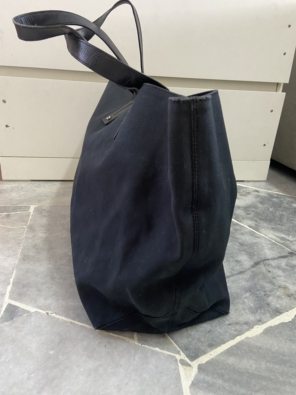 Dior Dior Homme Black Canvas Tote Bag Size ONE SIZE - 3 Thumbnail