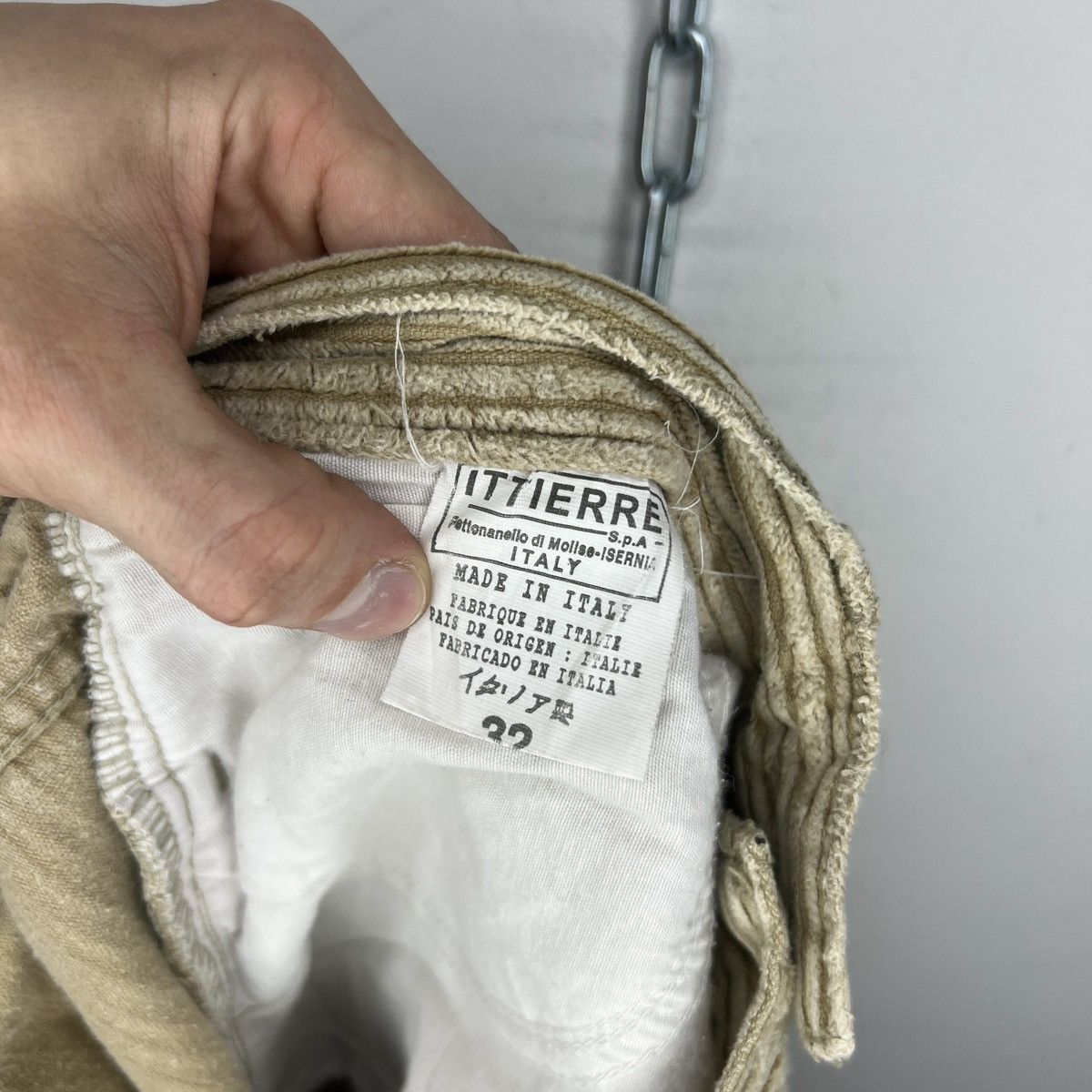 Designer × Dolce & Gabbana × Vintage Vintage Dolce & Gabbana Made in Italy Corduroy Pants Trouser Size US 32 / EU 48 - 10 Thumbnail