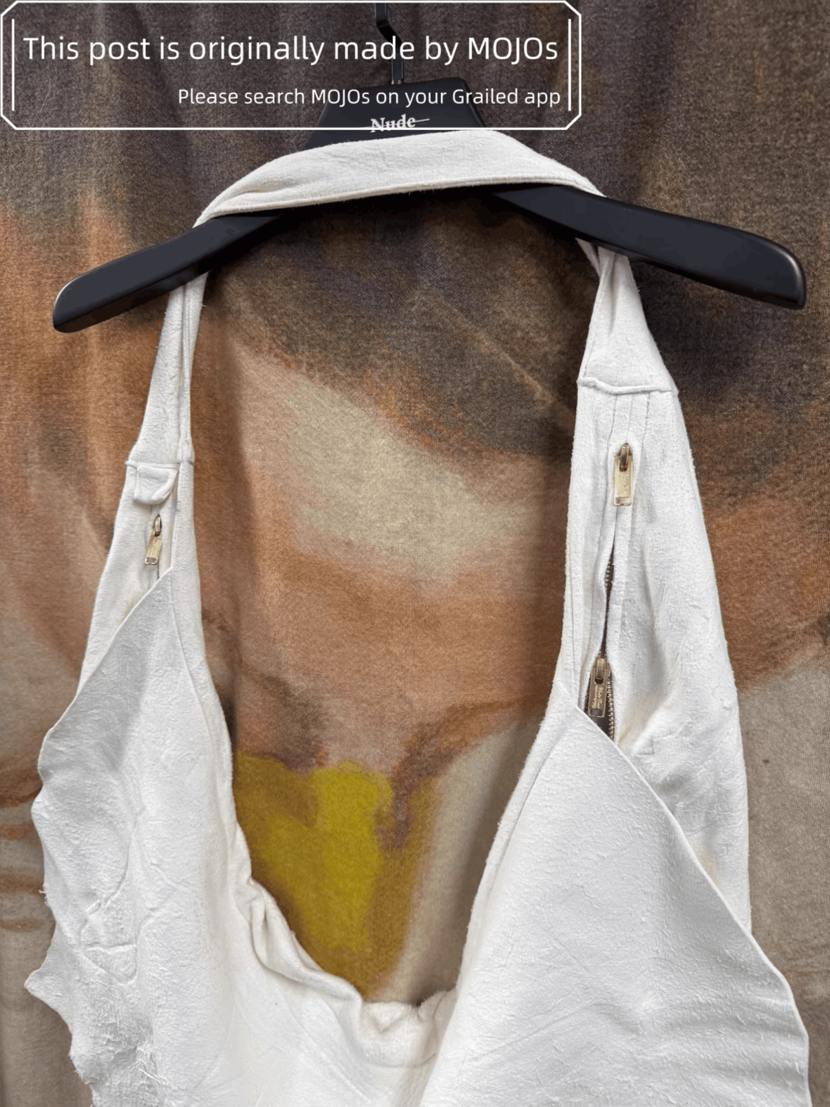 Undercover Eye Ball Button Leather Bundle Bag mojos426