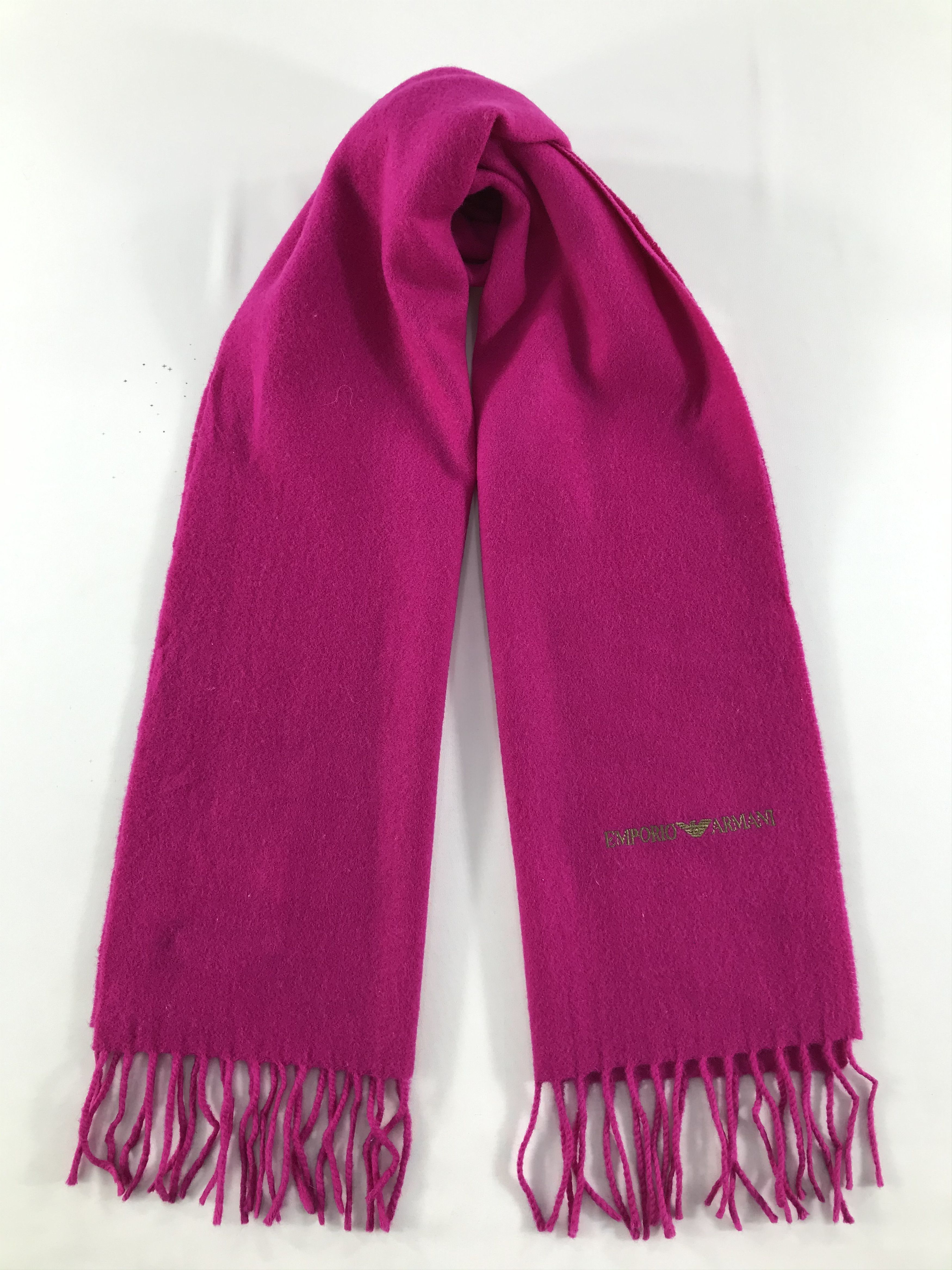 Emporio Armani Vintage Emporio Armani Scarf/Muffler/Neckwear MF876 Size ONE SIZE - 1 Thumbnail