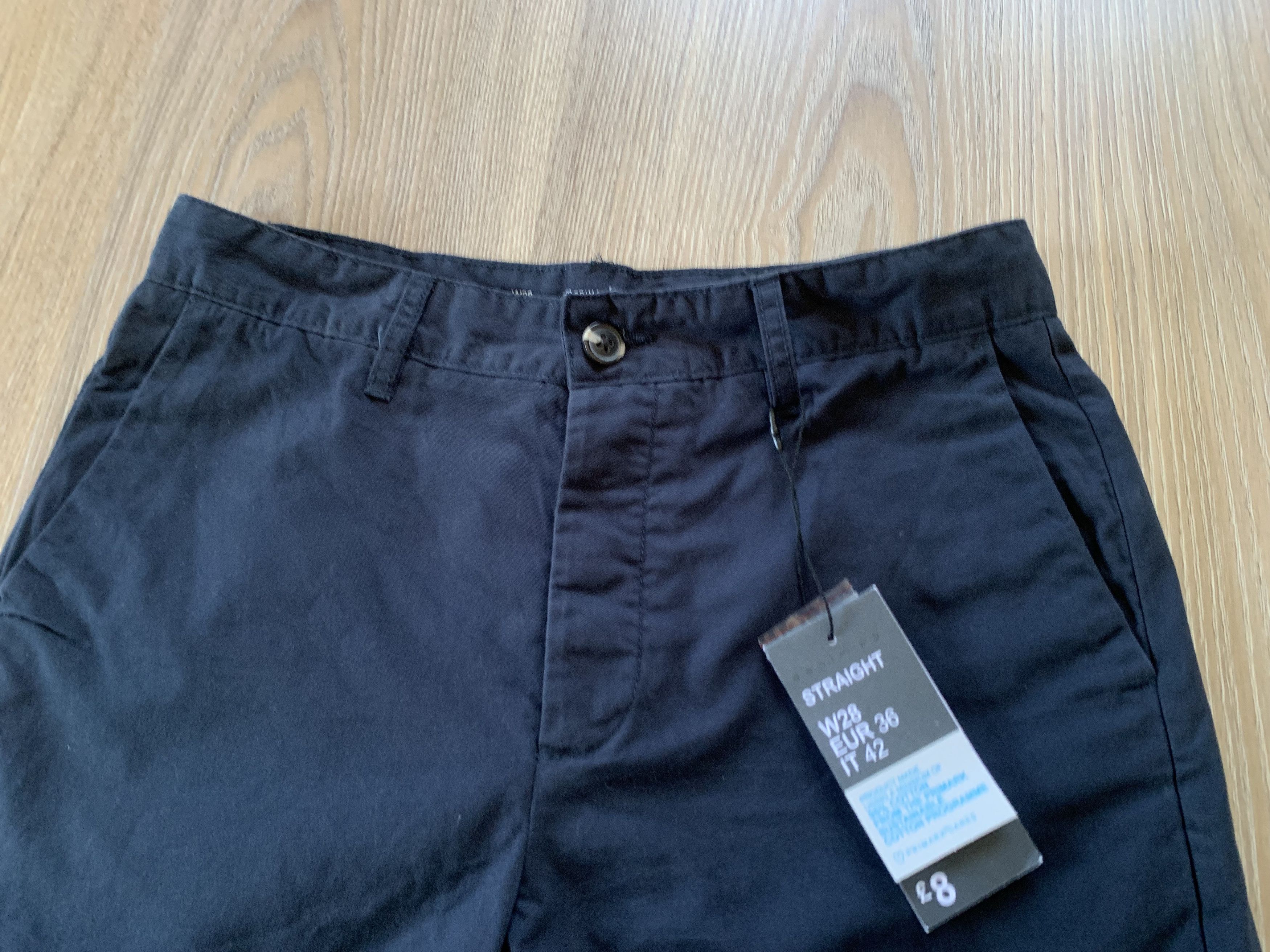 Primark Primark Mens Navy Blue Cotton Shorts Size US 28 / EU 44 - 4 Thumbnail